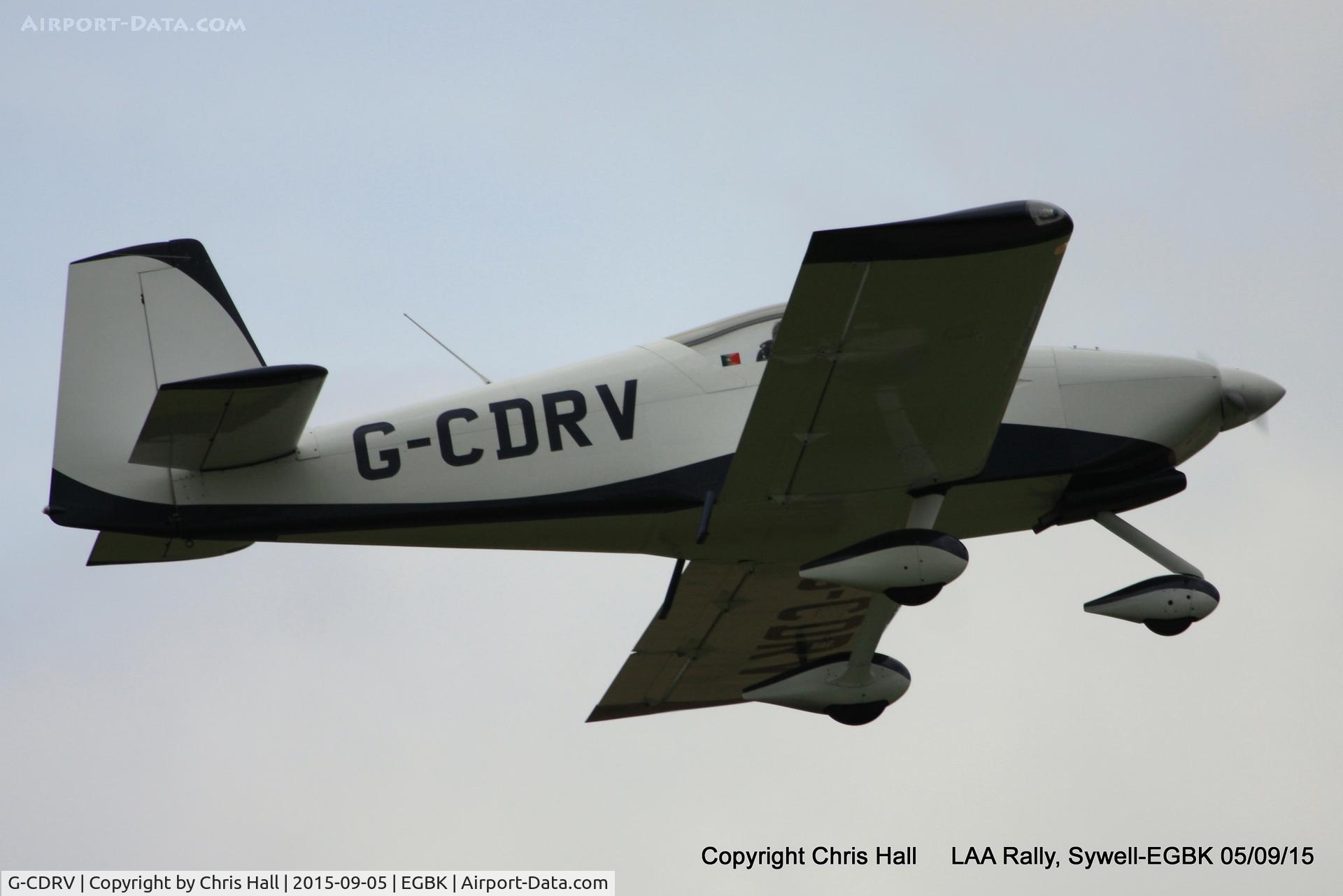 G-CDRV, 2005 Vans RV-9A C/N PFA 320-14186, at the LAA Rally 2015, Sywell
