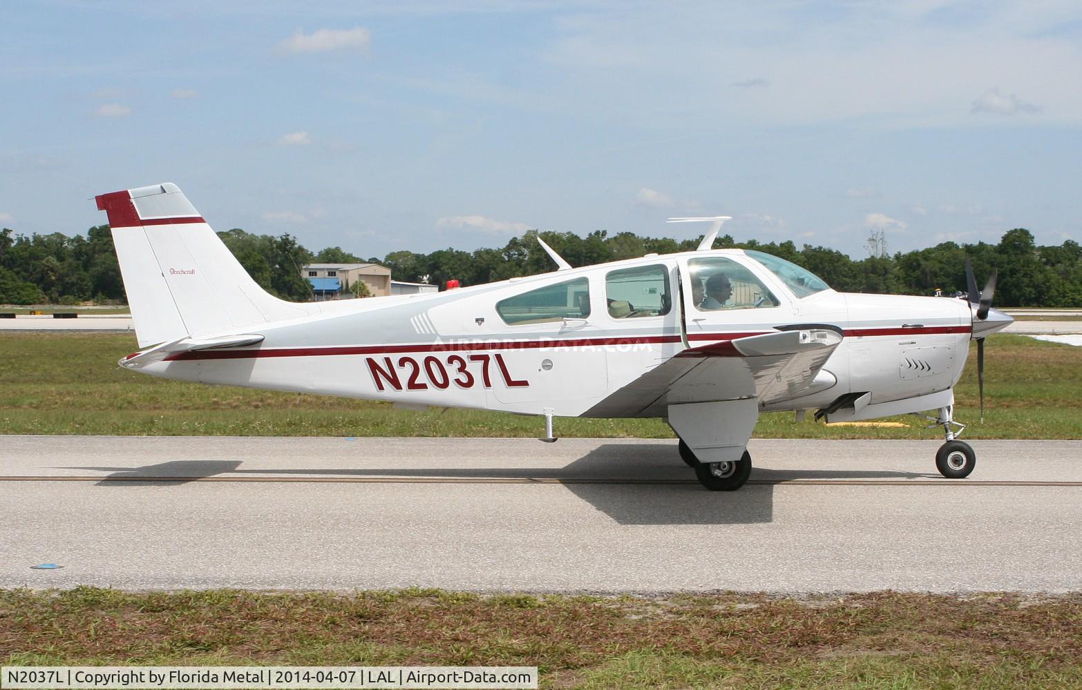 N2037L, 1978 Beech F33A Bonanza C/N CE-817, Beech F33A