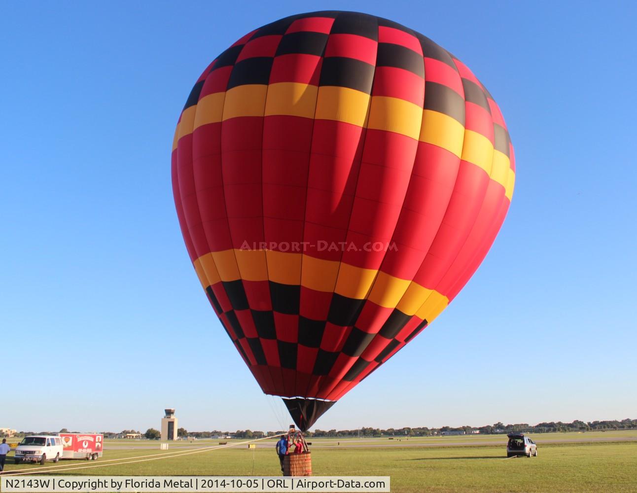 N2143W, 2008 Head Balloons AX9-118 C/N 373, Balloon