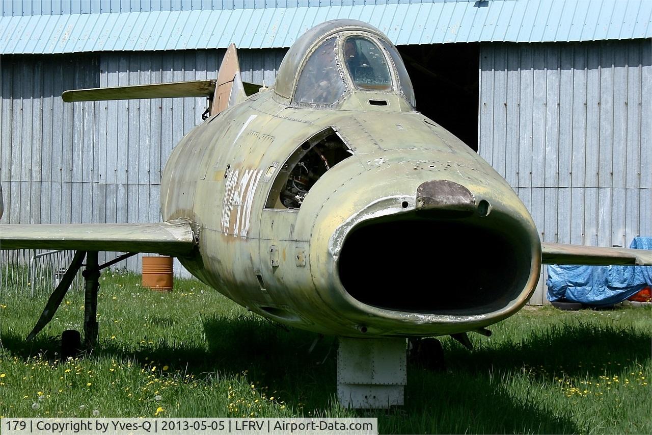179, Dassault Super Mystere B.2 C/N 179, Dassault Super Mystere B.2, MaVaMo Museum, Vannes-Meucon Airport  (LFRV-VNE)