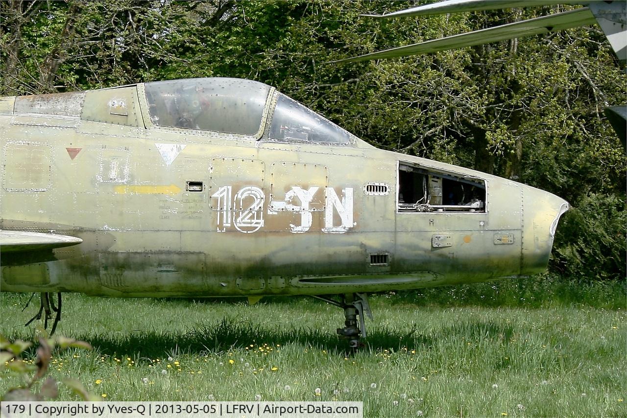 179, Dassault Super Mystere B.2 C/N 179, Dassault Super Mystere B.2, MaVaMo Museum, Vannes-Meucon Airport  (LFRV-VNE)
