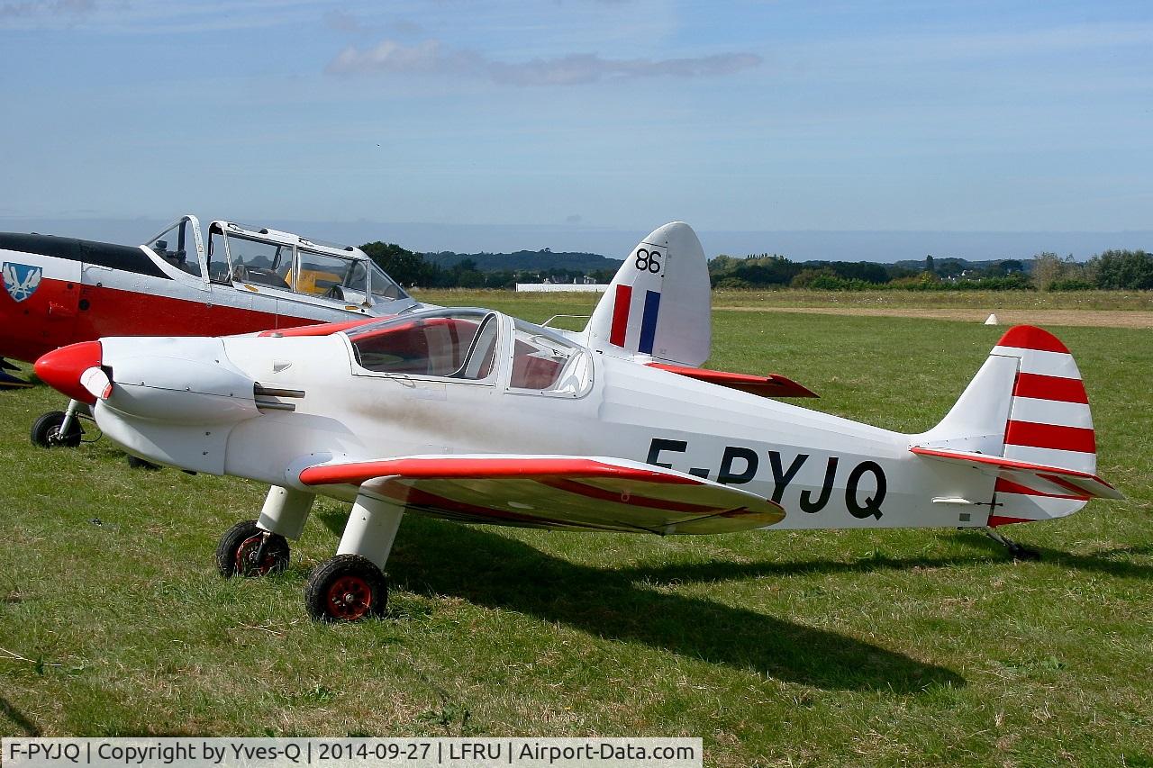 F-PYJQ, 1981 Nicollier HN-433 Menestrel C/N 02, Nicollier HN-433 Menestrel, Static display, Morlaix-Ploujean airport (LFRU-MXN) air show in september 2014