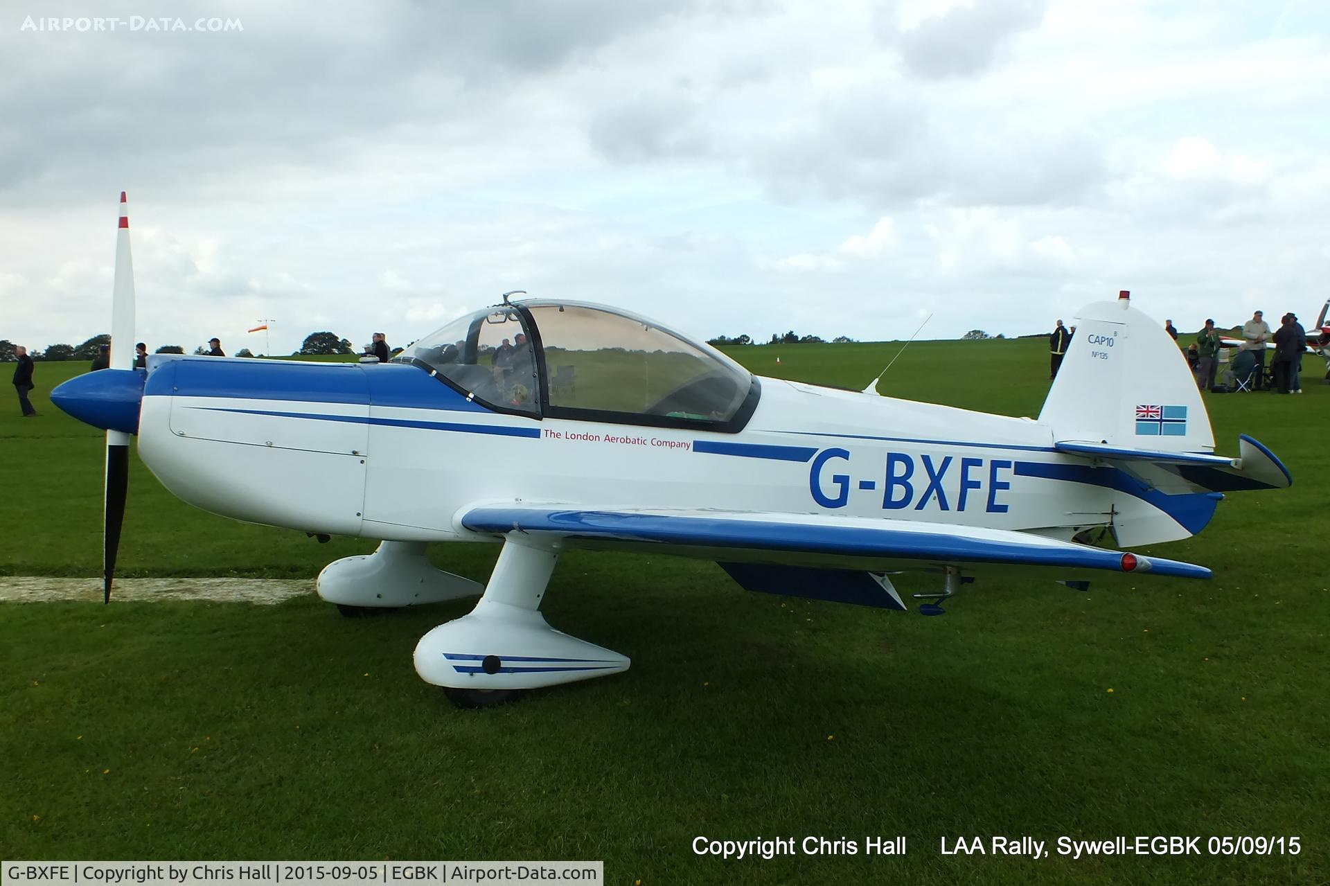 G-BXFE, 1981 Mudry CAP-10B C/N 135, at the LAA Rally 2015, Sywell