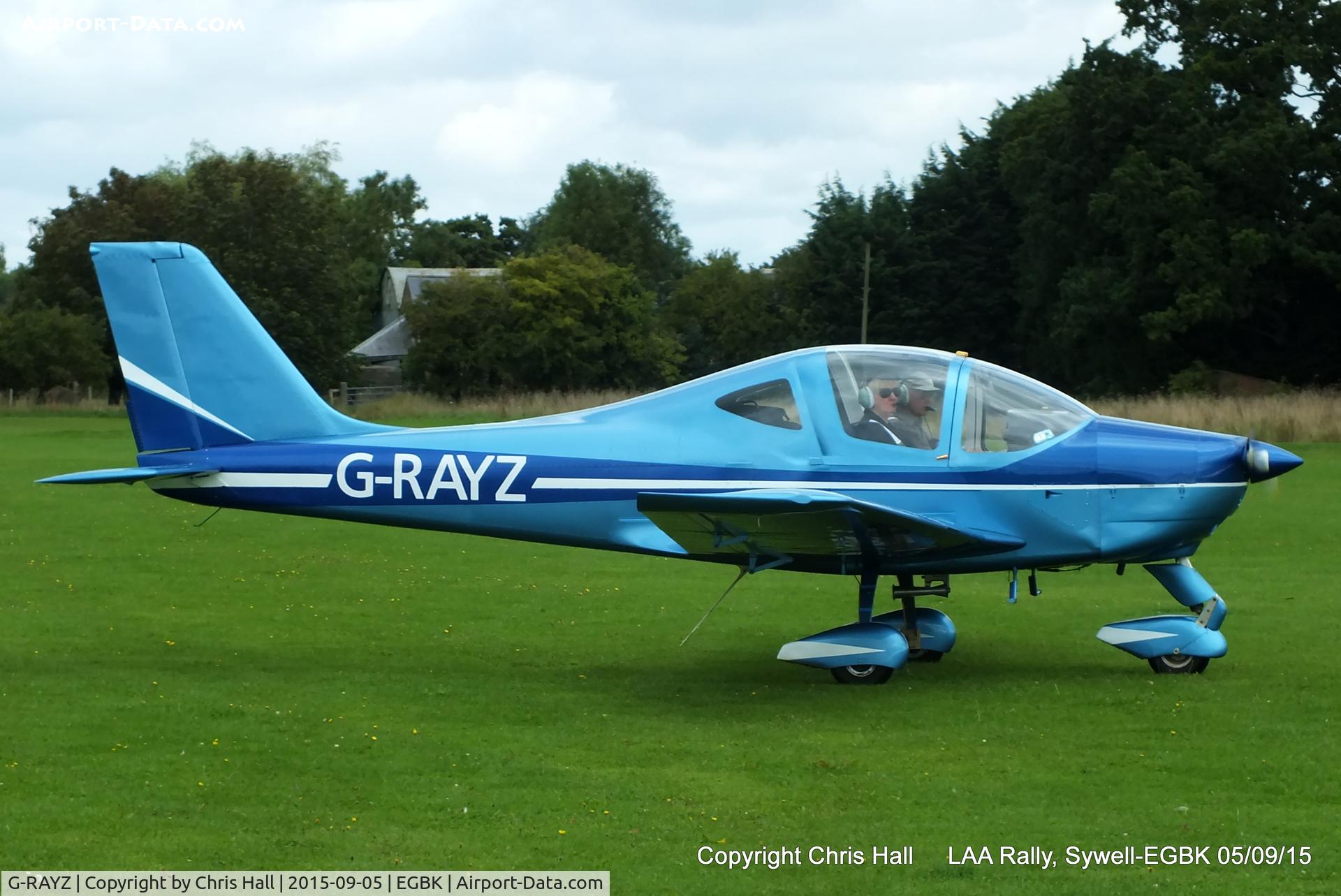 G-RAYZ, 2007 Tecnam P-2002EA Sierra C/N PFA 333-14567, at the LAA Rally 2015, Sywell