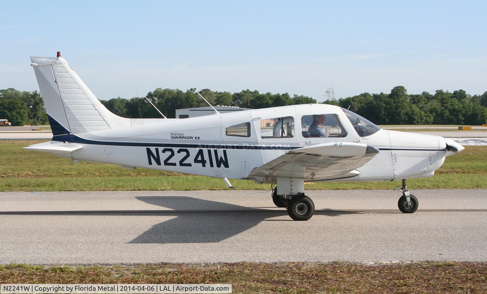 N2241W, 1979 Piper PA-28-161 C/N 28-7916338, PA-28-161