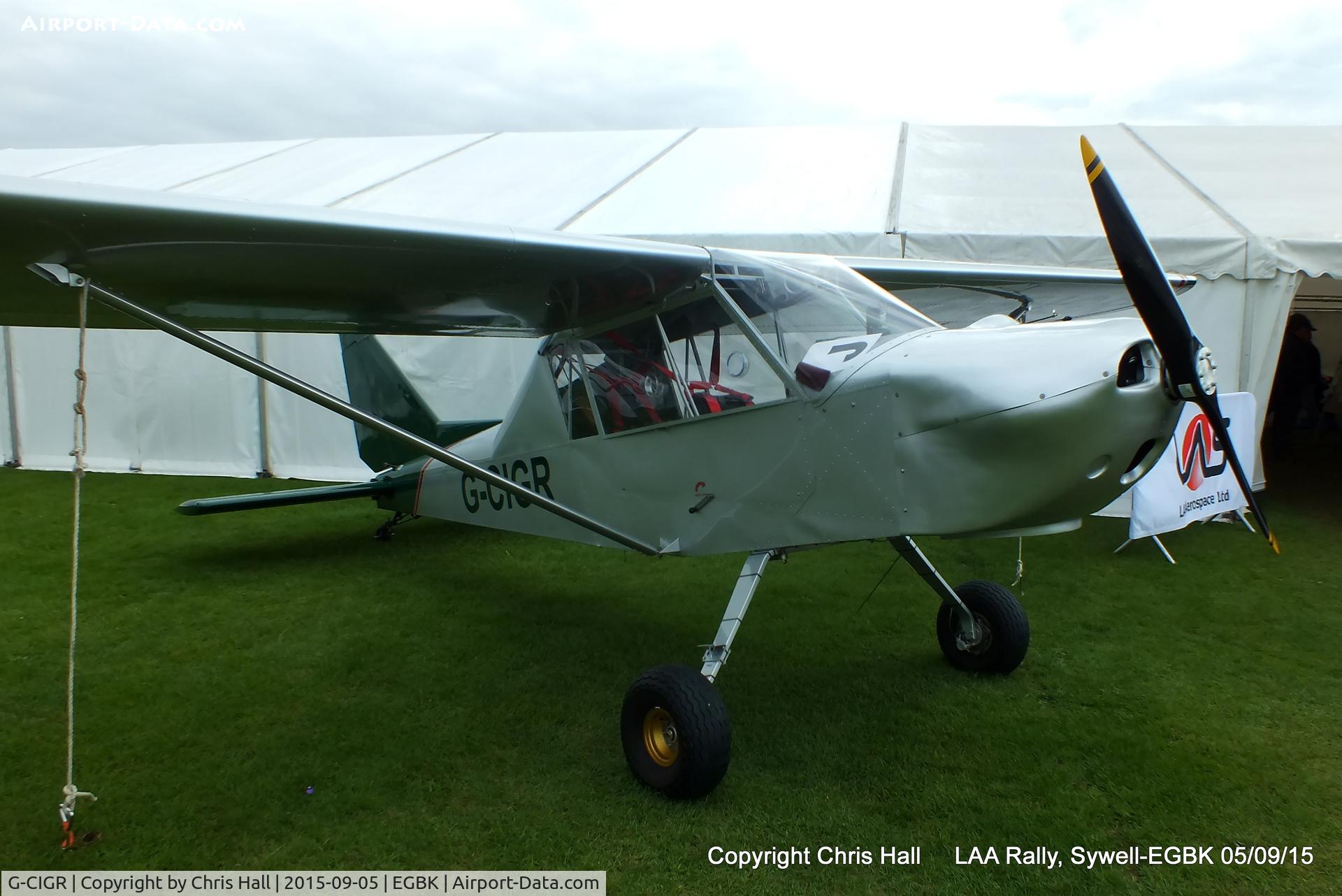 G-CIGR, 2014 Groppo Trail C/N 372-15229, at the LAA Rally 2015, Sywell