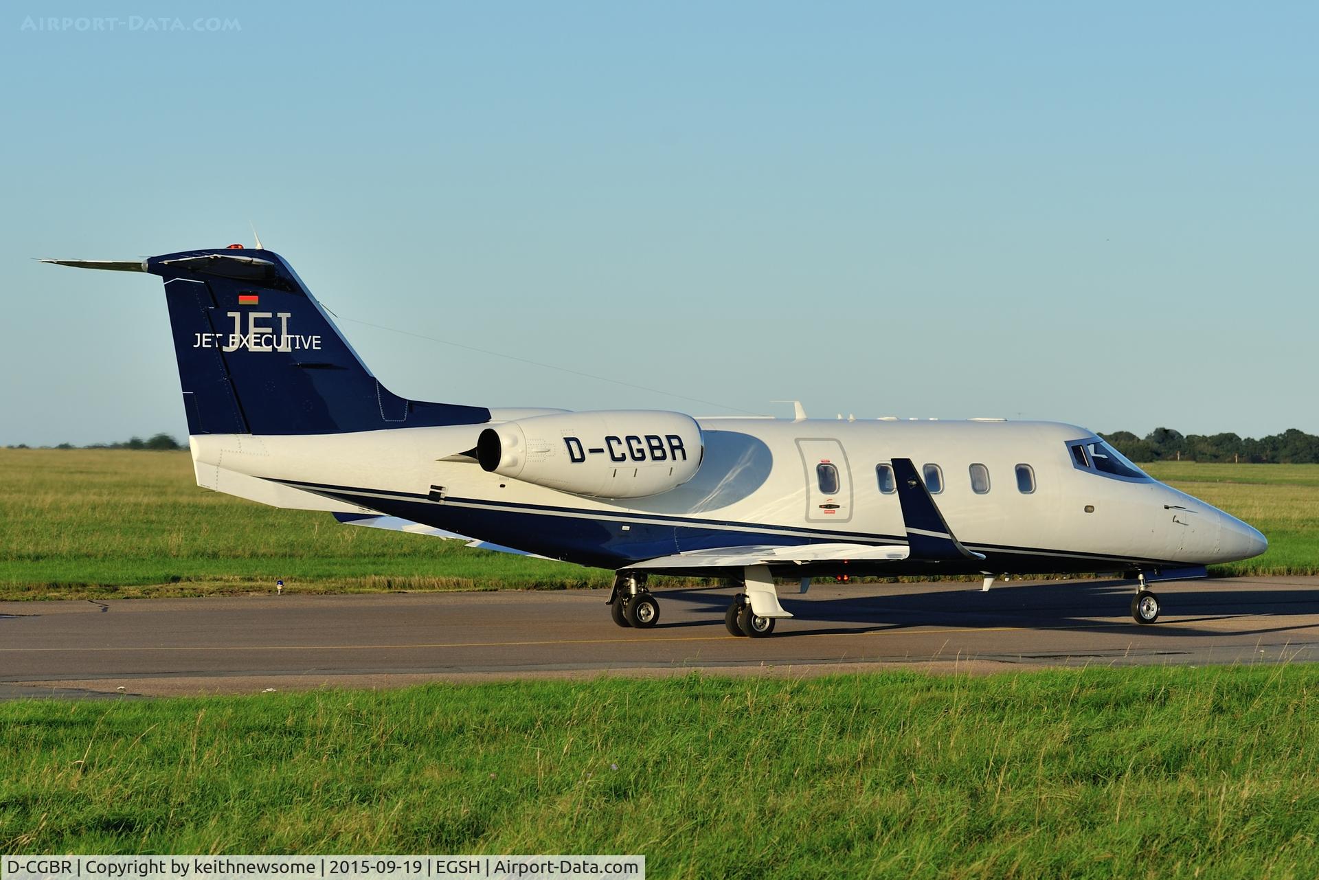 D-CGBR, 1985 Learjet 55 C/N 55-122, Return visitor.