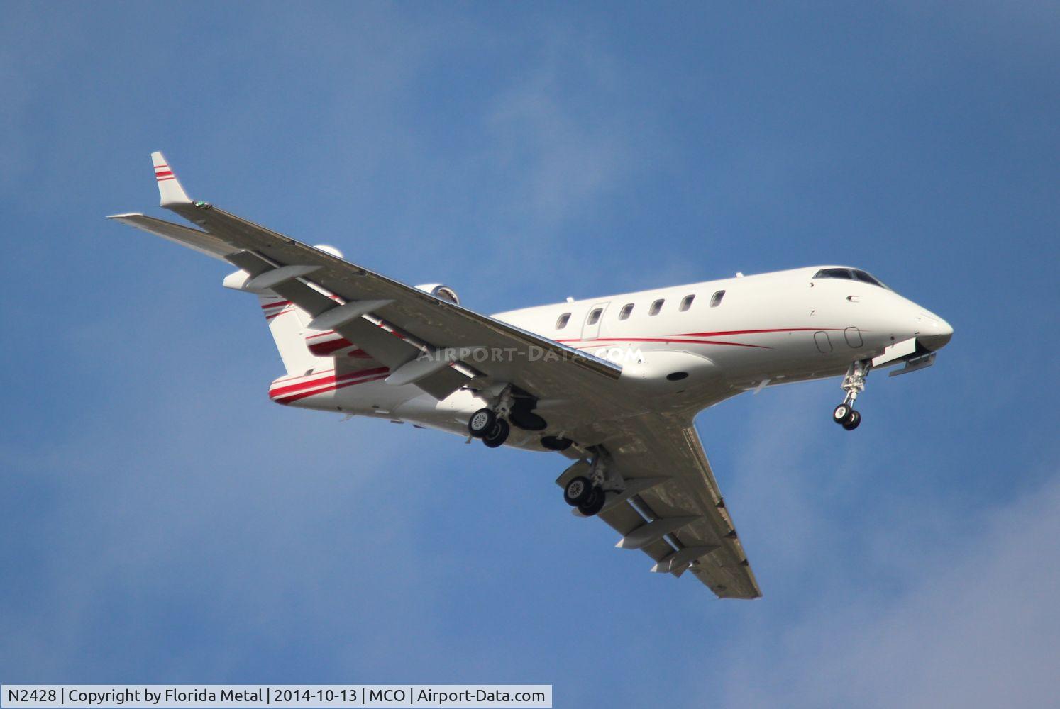 N2428, 2013 Bombardier Challenger 300 (BD-100-1A10) C/N 20414, Challenger 300