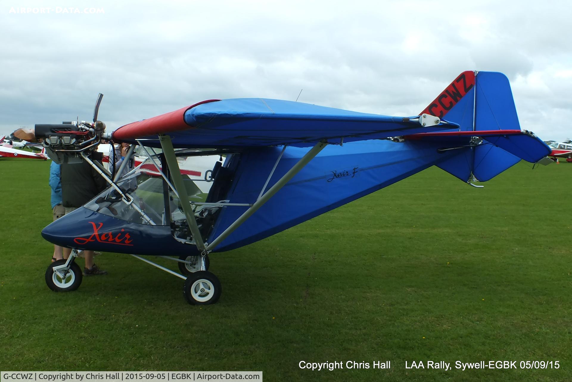 G-CCWZ, 2004 X'Air Falcon 133(1) C/N BMAA/HB/380, at the LAA Rally 2015, Sywell