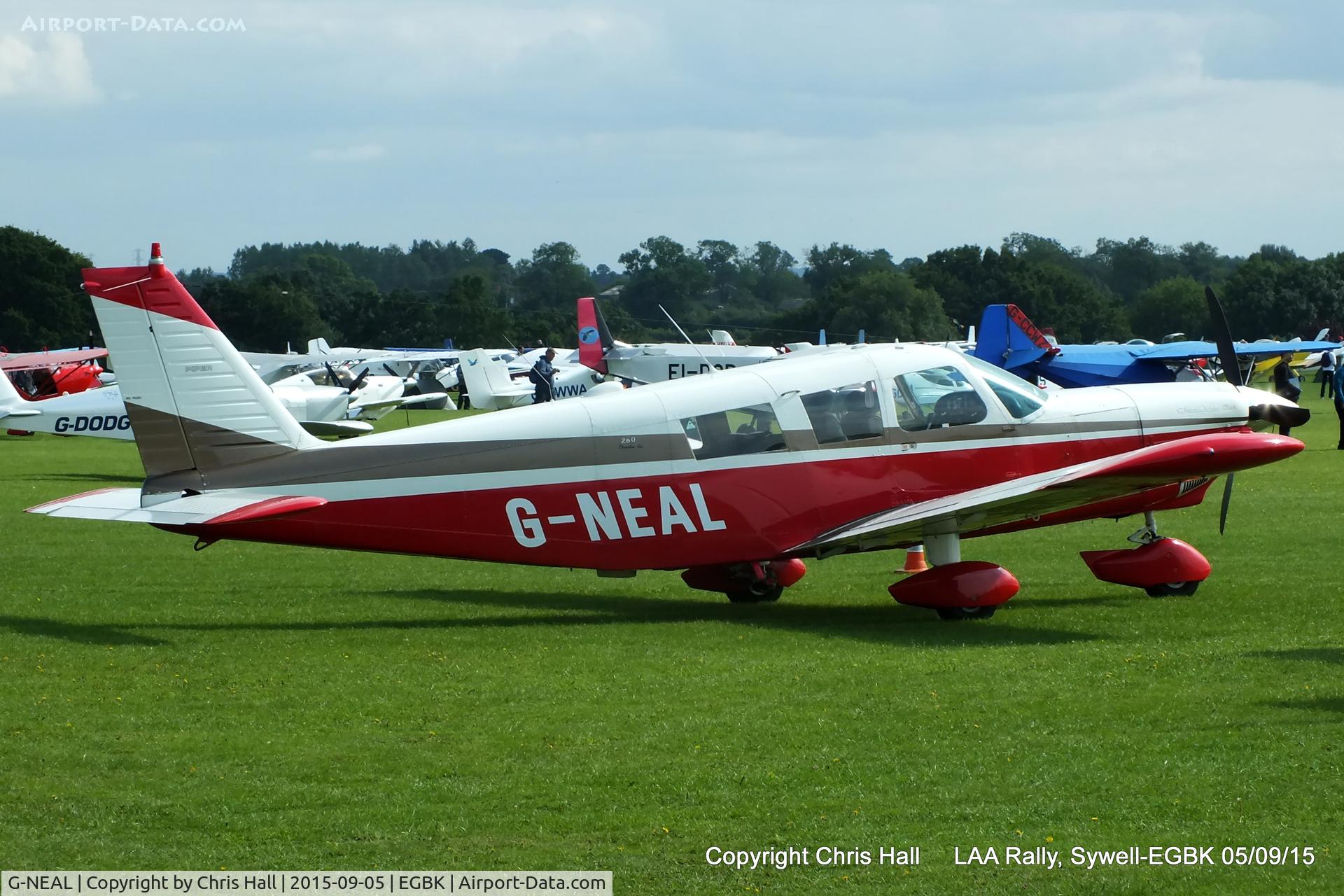 G-NEAL, 1968 Piper PA-32-260 Cherokee Six Cherokee Six C/N 32-1048, at the LAA Rally 2015, Sywell