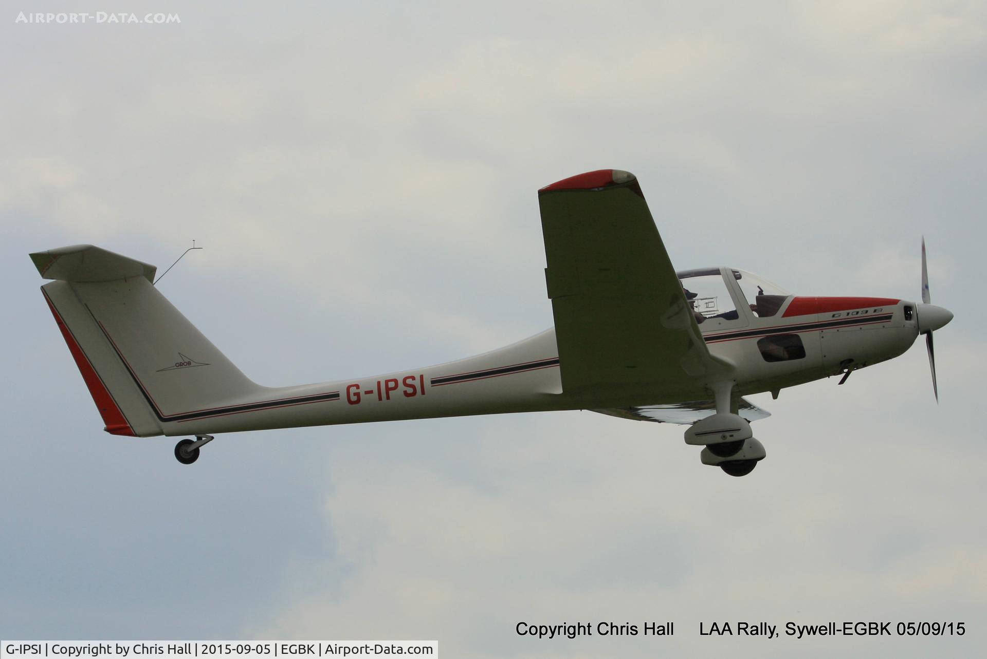 G-IPSI, 1986 Grob G-109B C/N 6425, at the LAA Rally 2015, Sywell