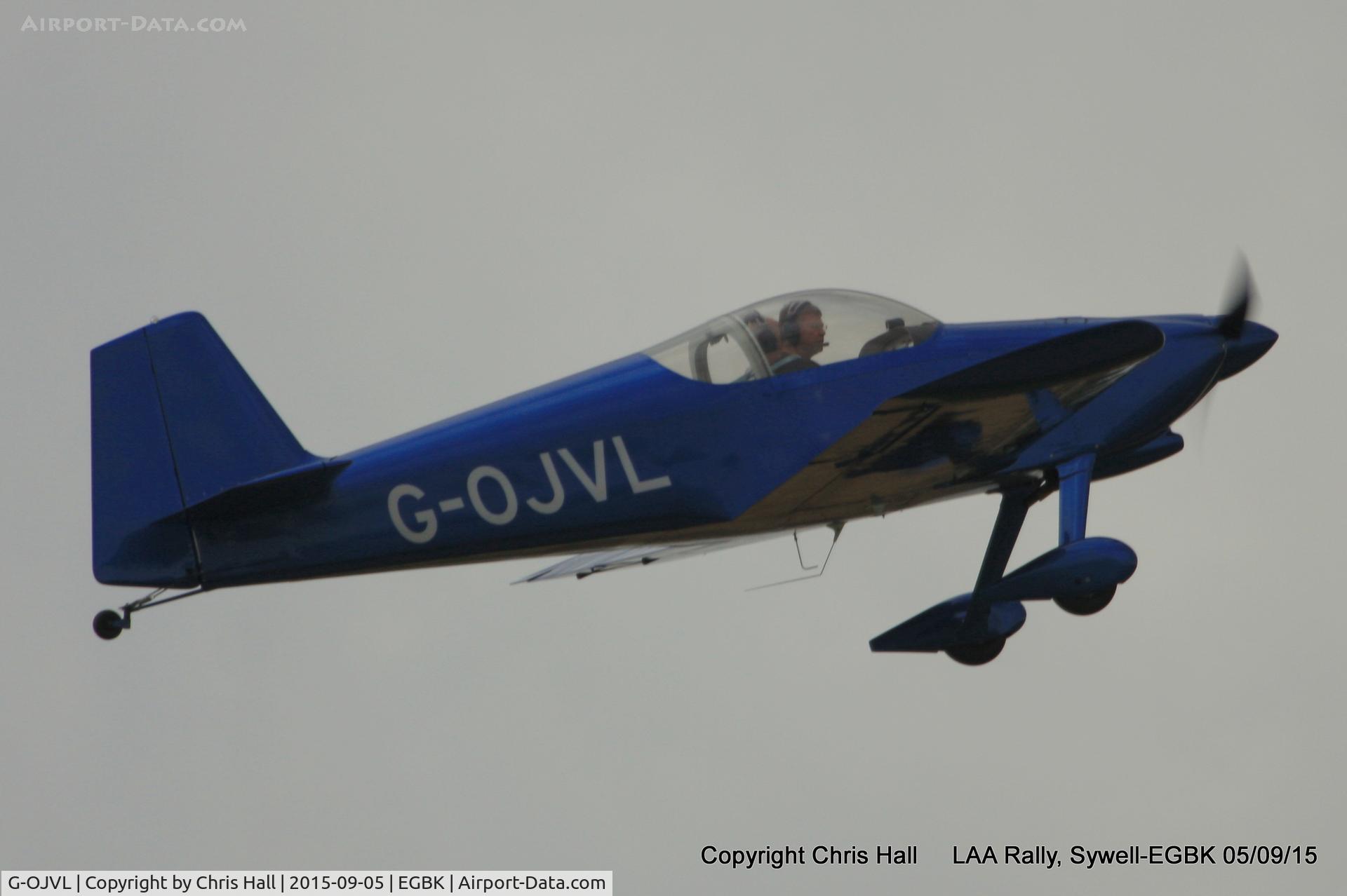 G-OJVL, 2012 Vans RV-6 C/N PFA 181-12441, at the LAA Rally 2015, Sywell
