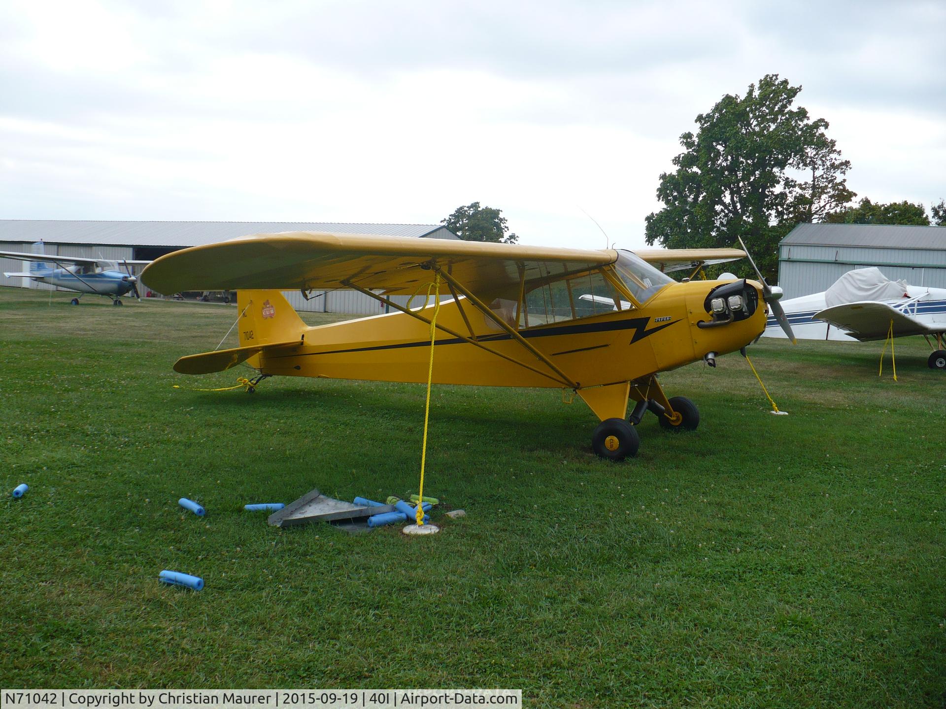 N71042, 1946 Piper J3C-65 Cub C/N 18065, 1946 J3 Cub