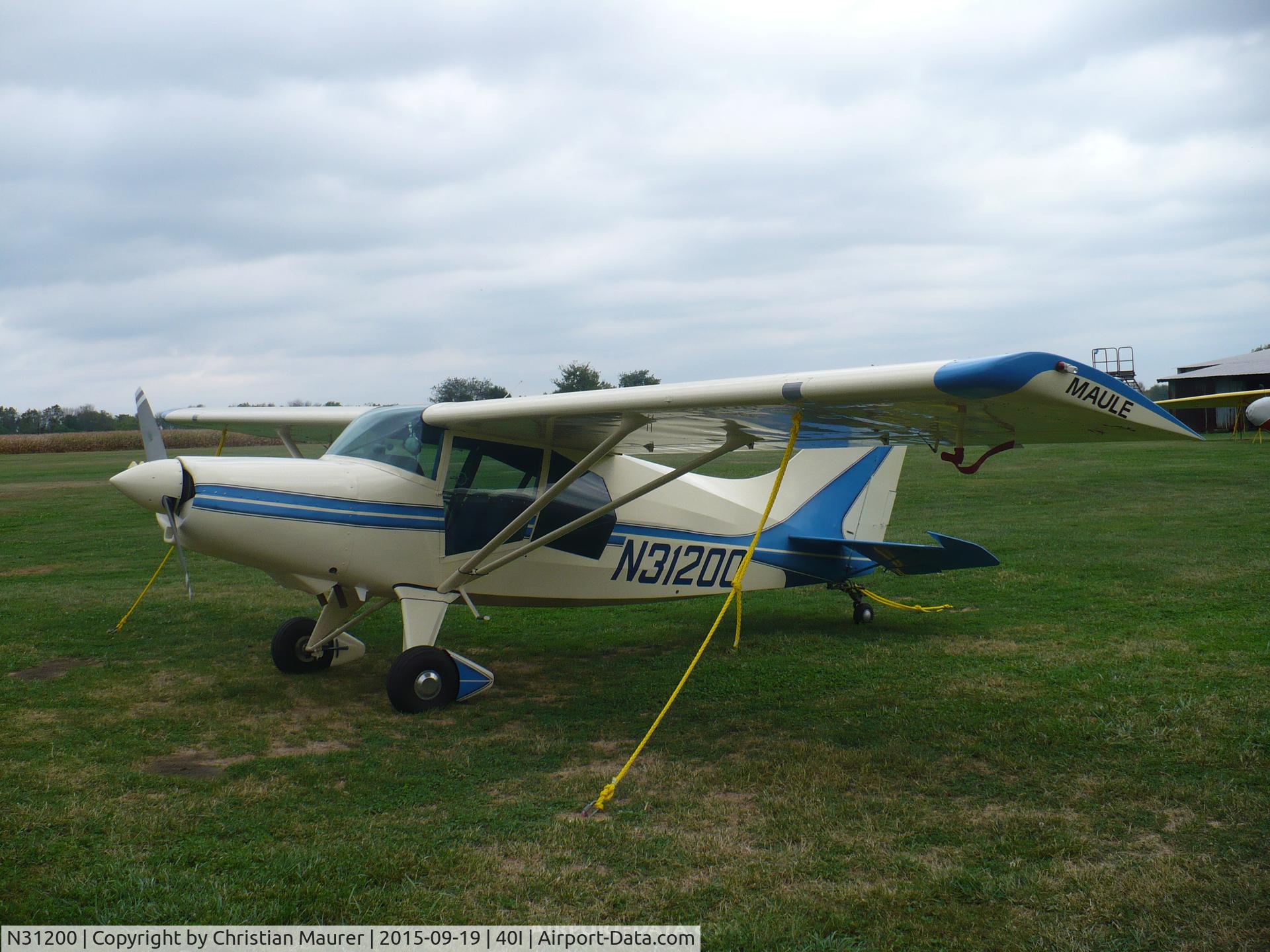 N31200, 1995 Maule MX-7-180A Sportplane C/N 20036C, Maule MX-7