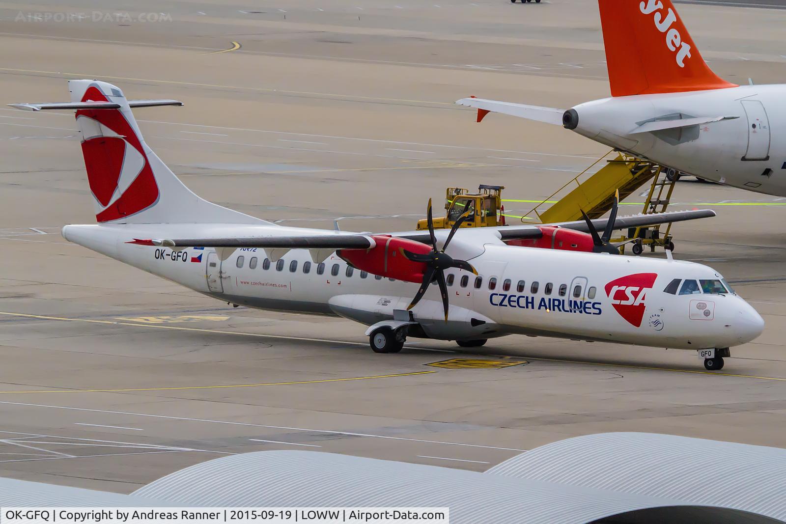 OK-GFQ, 2001 ATR 72-212A C/N 674, Czech Airlines ATR 72