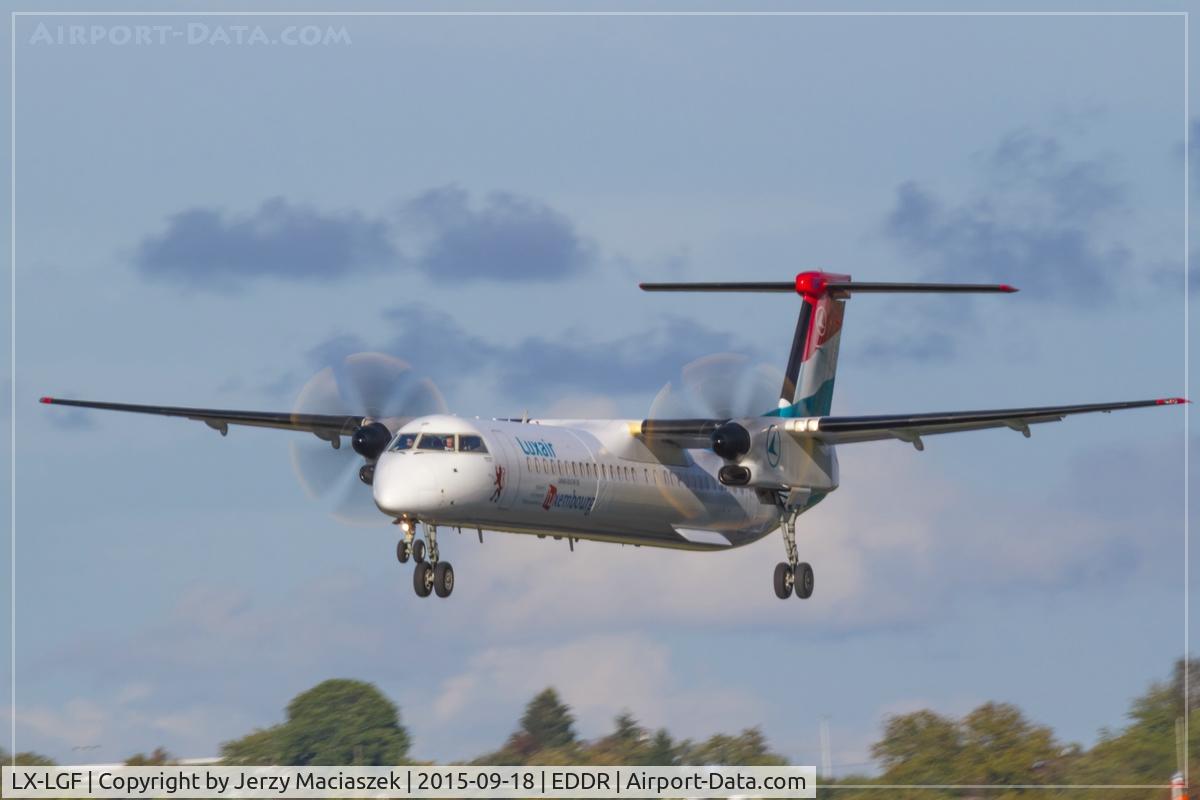 LX-LGF, 2011 De Havilland Canada DHC-8-402Q Dash 8 C/N 4349, De Havilland Canada DHC-8-402Q