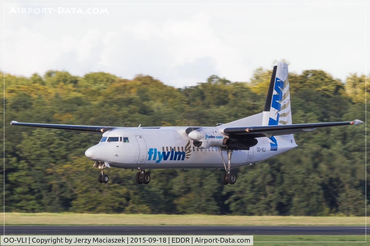 OO-VLI, 1991 Fokker 50 C/N 20226, Fokker 50