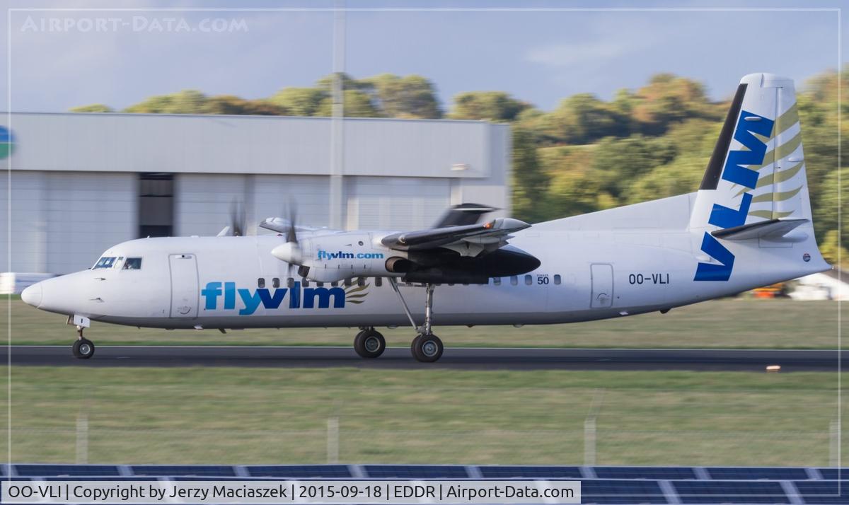 OO-VLI, 1991 Fokker 50 C/N 20226, Fokker 50