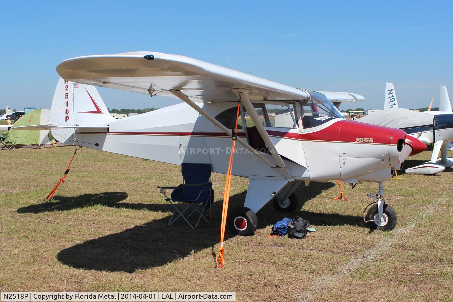 N2518P, 1954 Piper PA-22-135 Tri-Pacer C/N 22-2383, PA-22-135