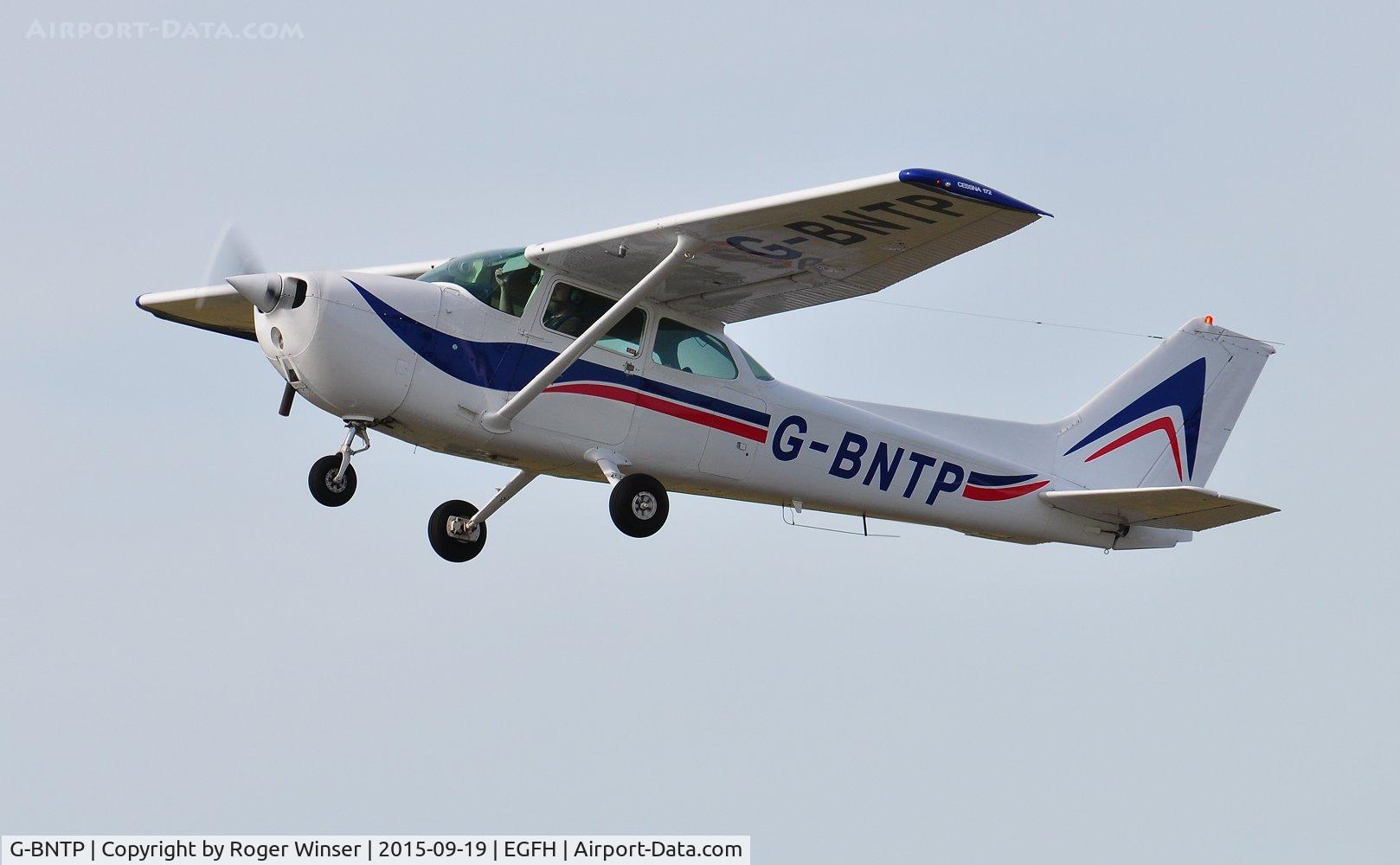 G-BNTP, 1978 Cessna 172N Skyhawk C/N 172-72030, Visiting Cessna Skyhawk departing Runway 22.