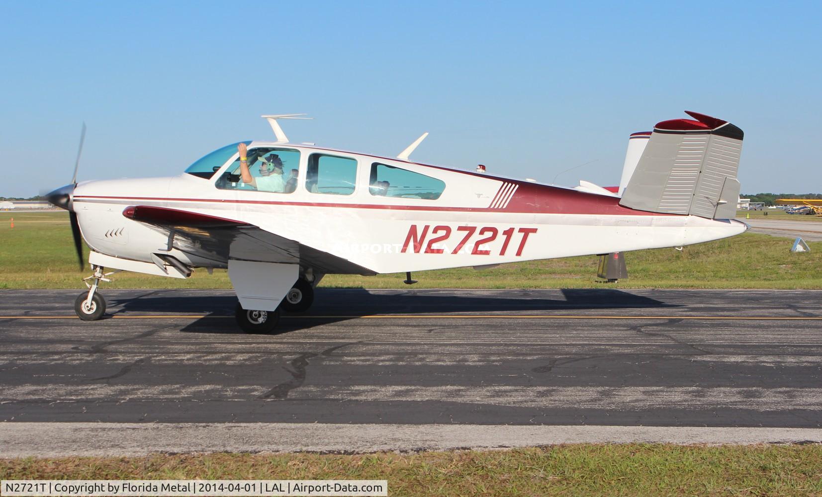 N2721T, 1967 Beech V35 Bonanza C/N D-8443, Beech Bonanza V35