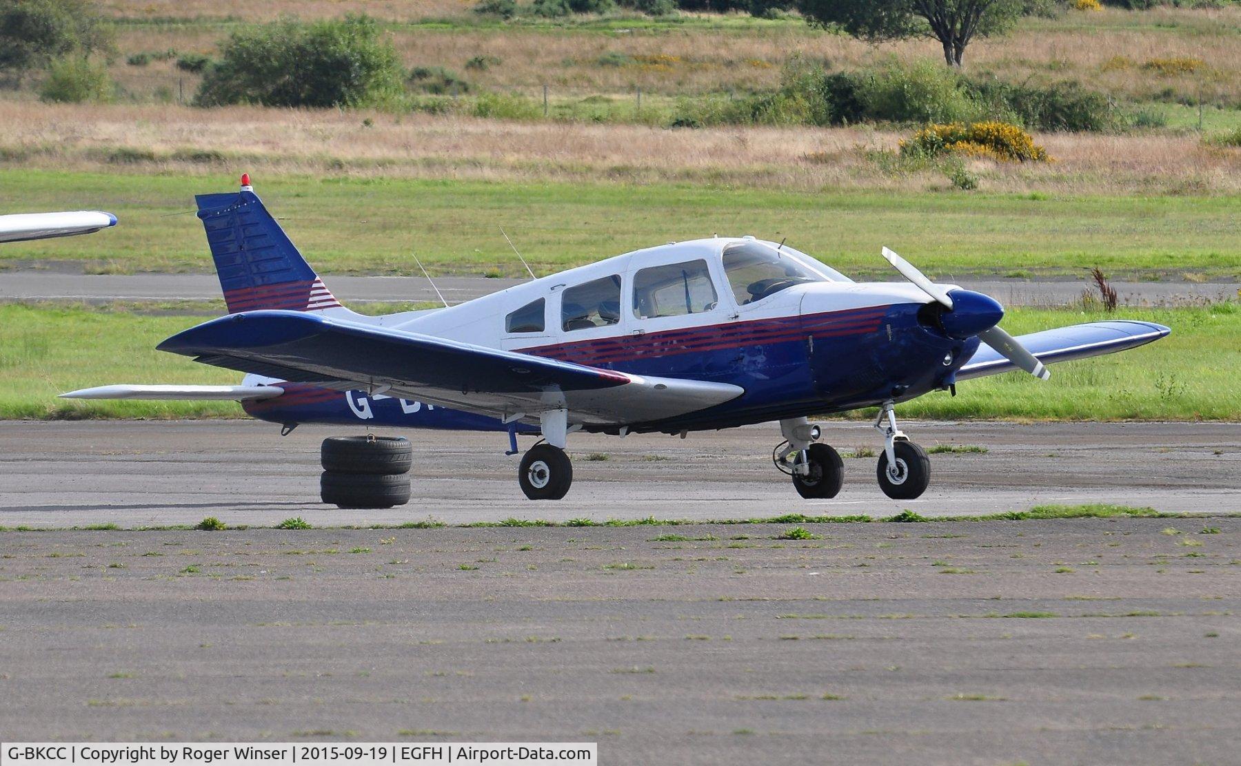 G-BKCC, 1974 Piper PA-28-180 Cherokee Archer C/N 28-7405099, Visiting Cherokee Archer.