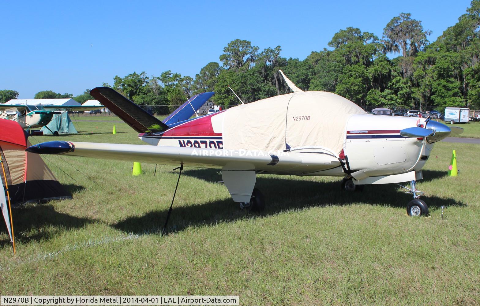 N2970B, 1953 Beech D35 C/N D-3611, Beech Bonanza 35