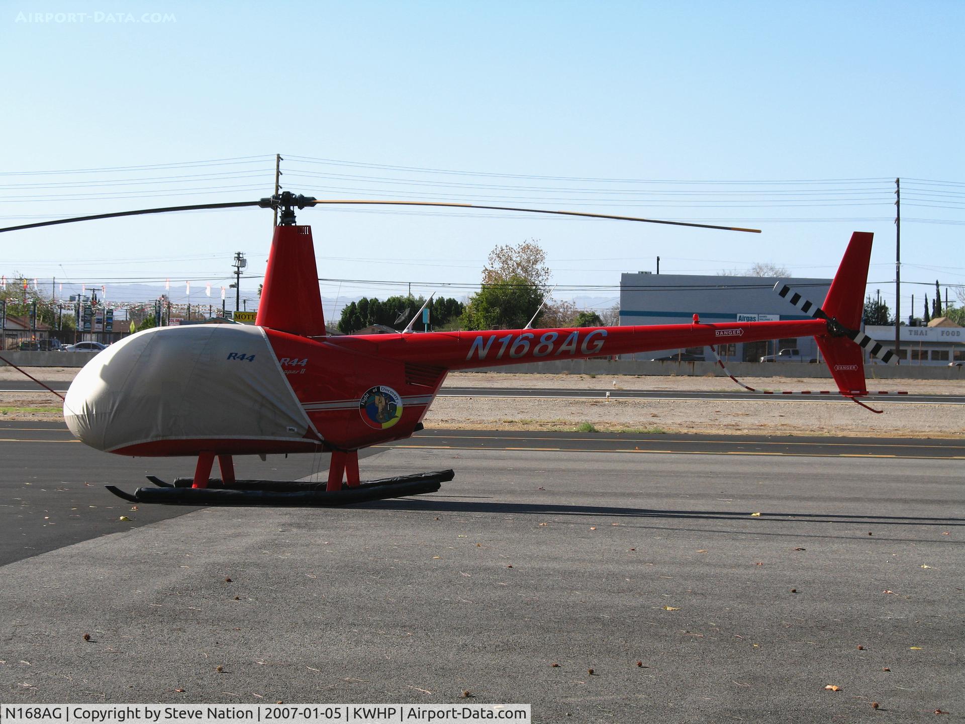 N168AG, 2005 Robinson R44 II C/N 10938, Air + Land Ventures 2005 Robinson R44 II with 