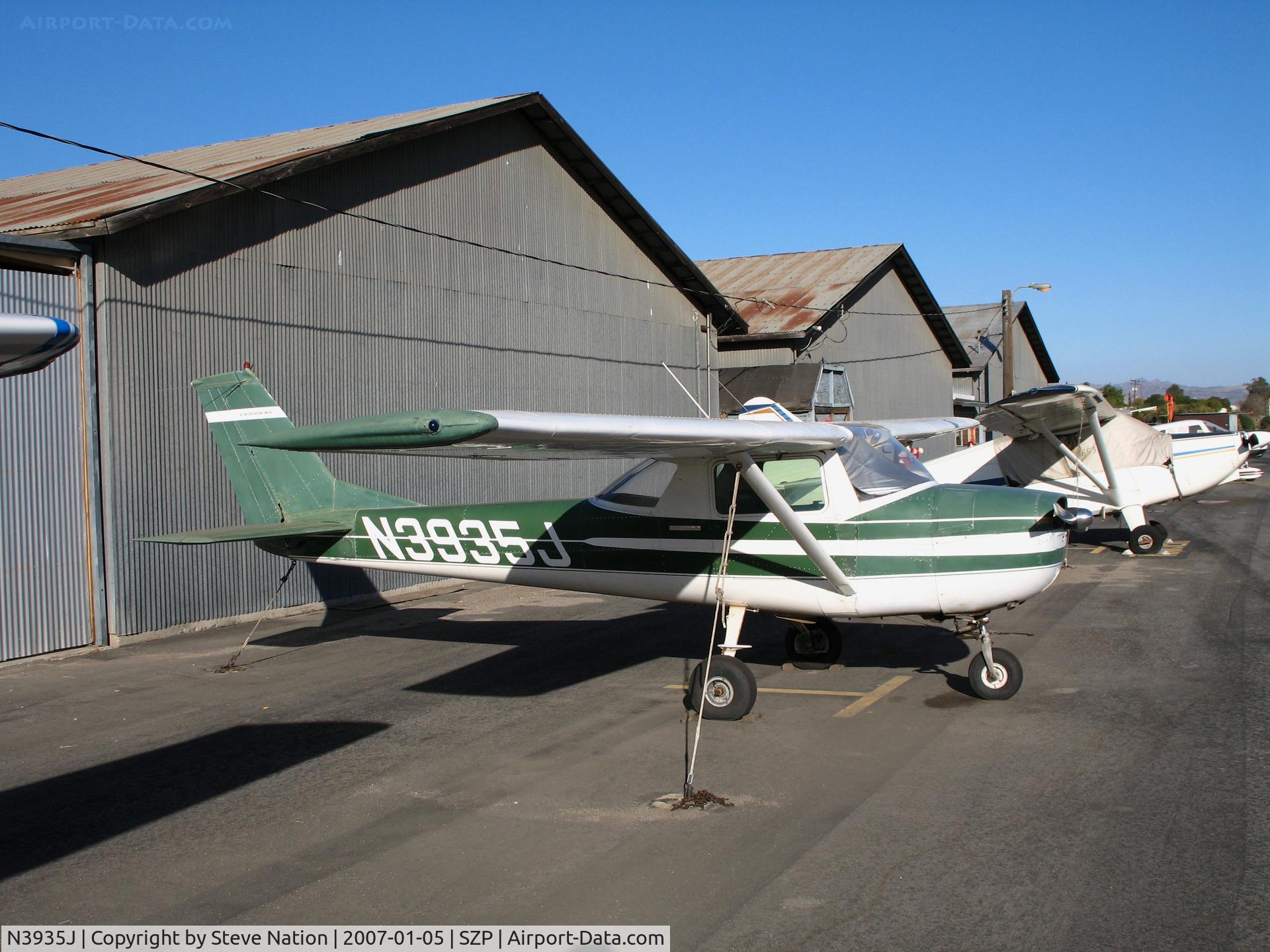 N3935J, 1966 Cessna 150G C/N 15065235, Locally-Based 1966 Cessna 150G@ Santa Paula Airport, CA