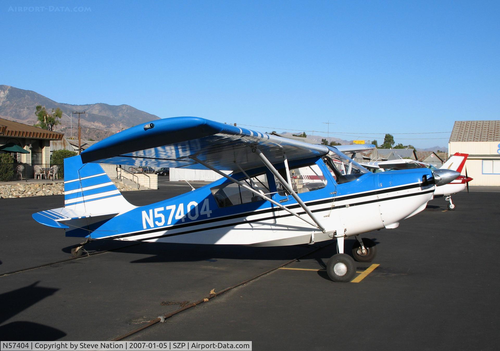 N57404, 1973 Bellanca 7ECA Citabria C/N 940-73, C P Aviation's Locally-Based 1973 Bellanca 7ECA @ Santa Paula Airport, CA