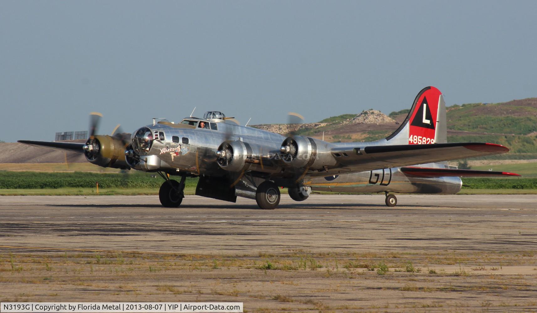 N3193G, 1944 Boeing B-17G Flying Fortress C/N 77255, Yankee Lady