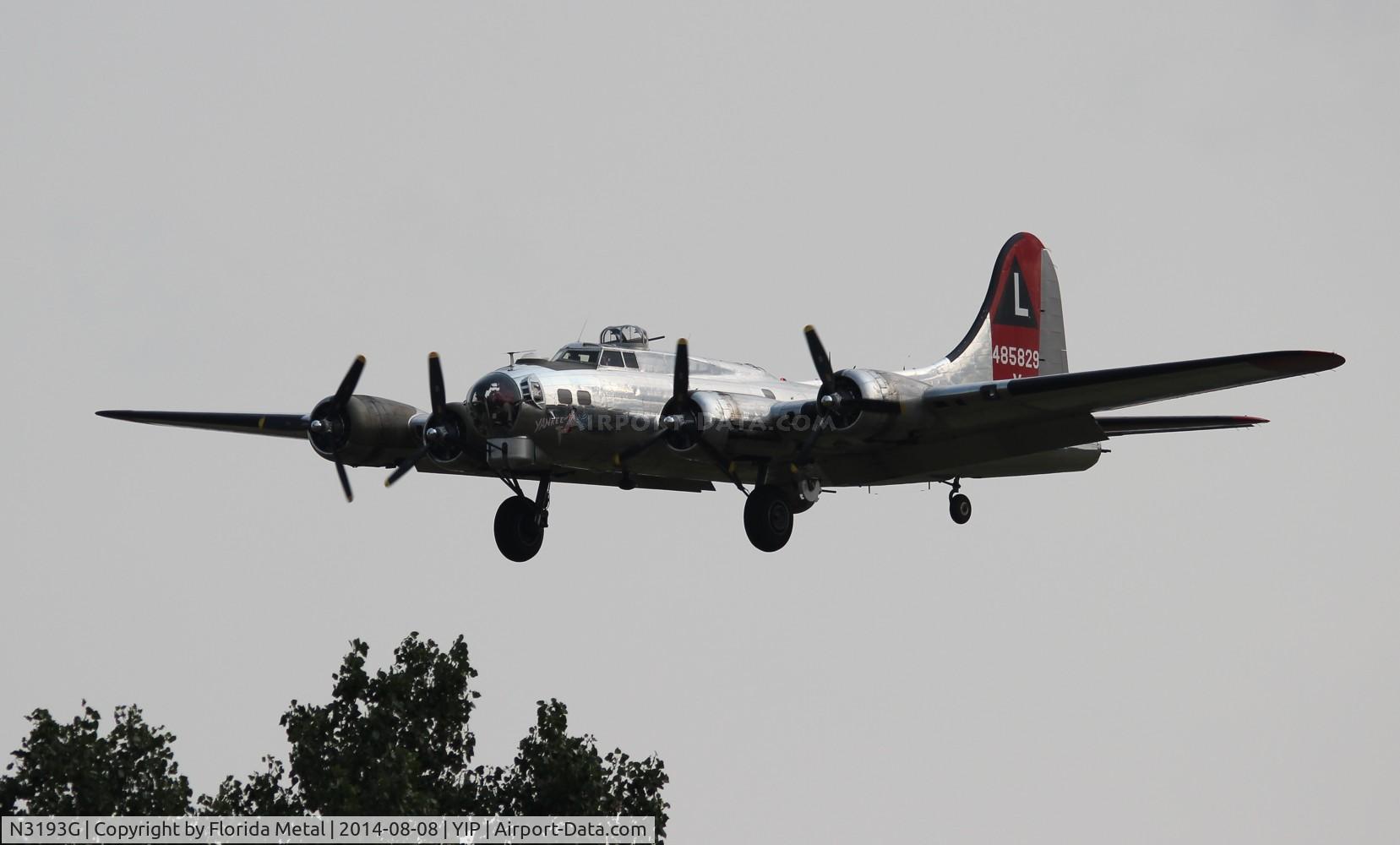 N3193G, 1944 Boeing B-17G Flying Fortress C/N 77255, Yankee Lady