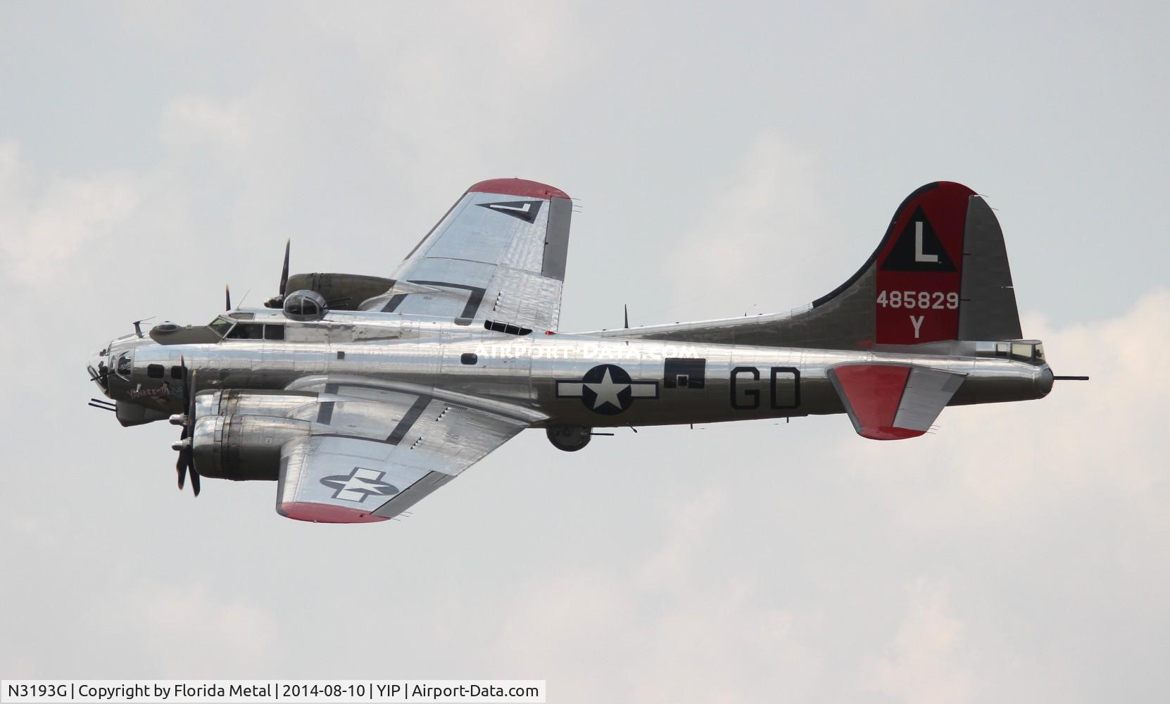 N3193G, 1944 Boeing B-17G Flying Fortress C/N 77255, Yankee Lady