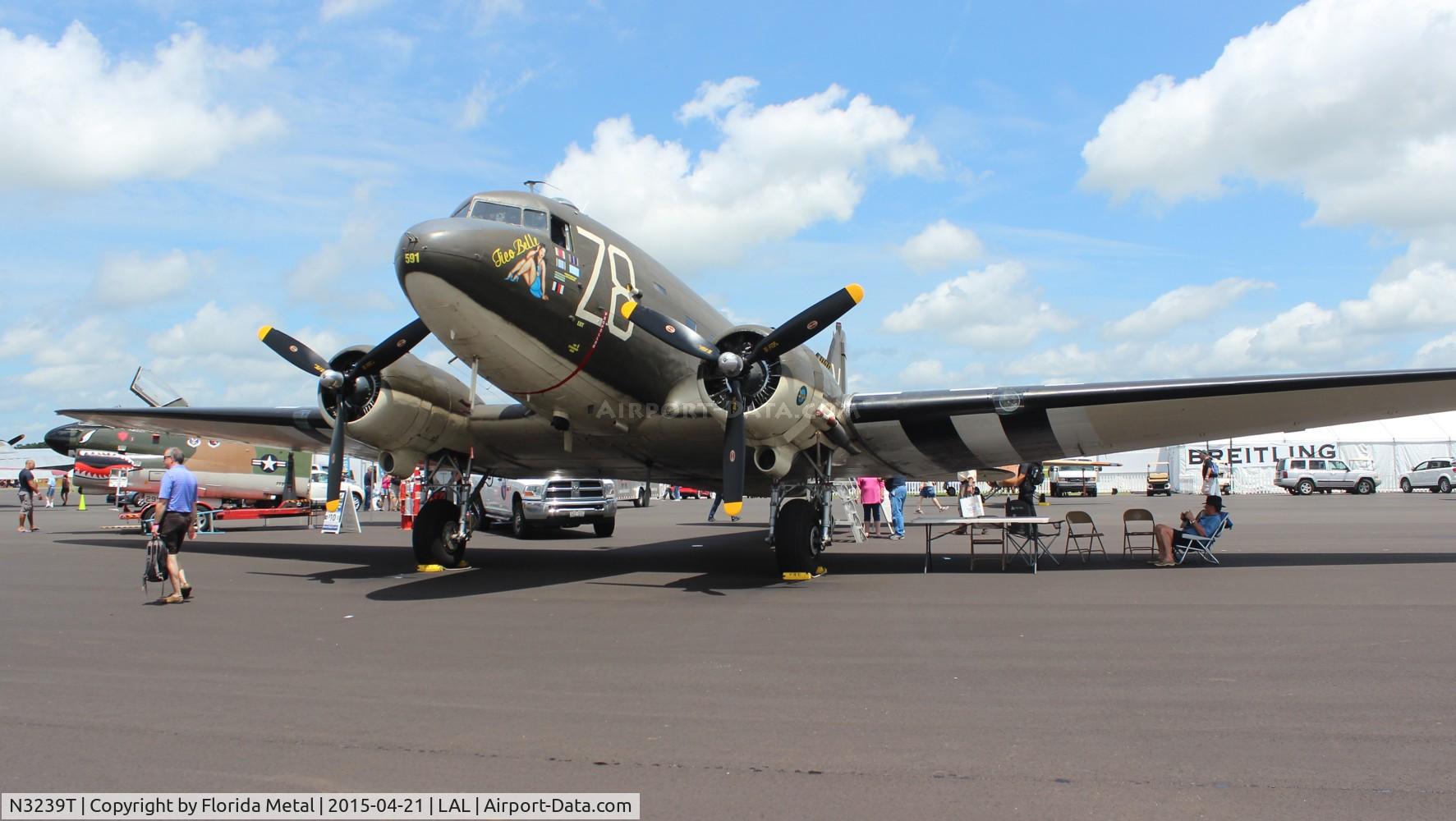 N3239T, 1943 Douglas DC3C-S1C3G (C-47A-65-DL) C/N 19054, Tico Belle