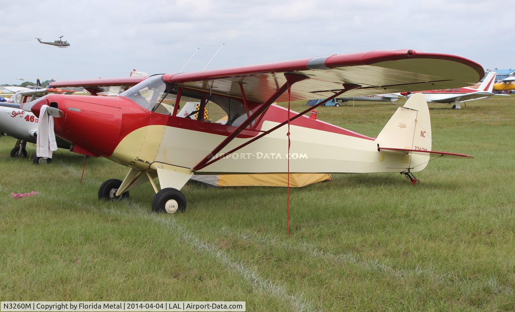 N3260M, 1947 Piper PA-12 Super Cruiser C/N 12-2124, PA-12 Super Cruiser