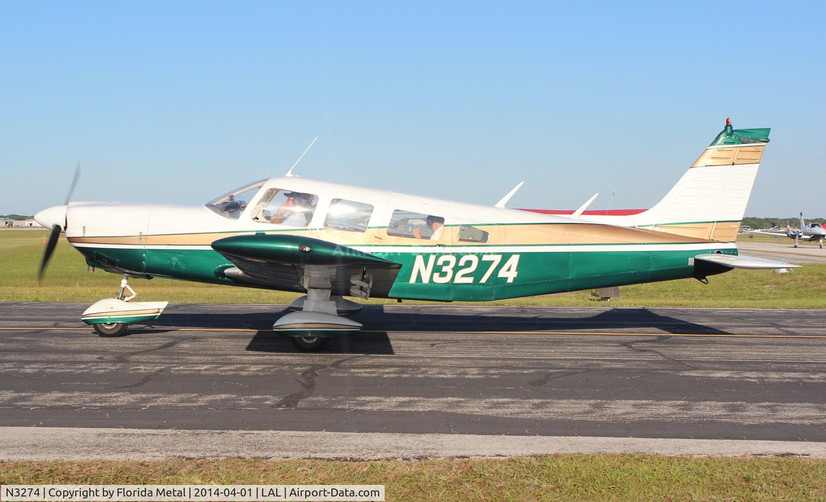 N3274, 1973 Piper PA-32-260 Cherokee Six C/N 32-7400003, PA-32-260