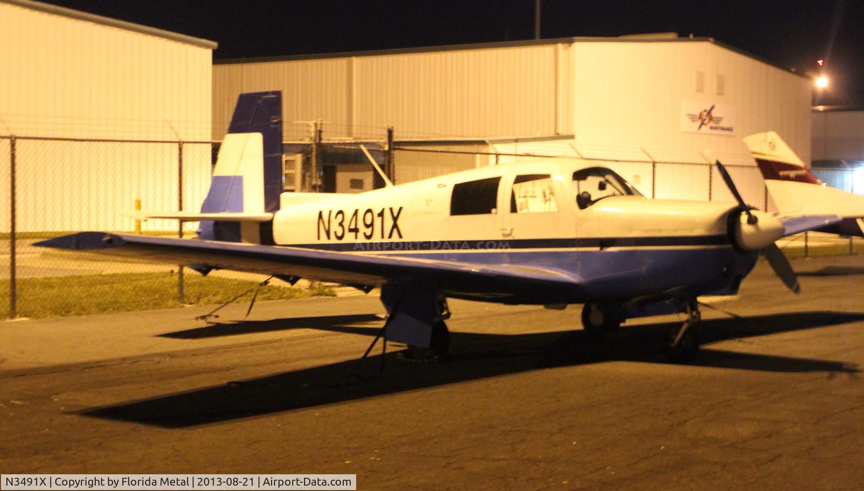 N3491X, 1966 Mooney M20C Ranger C/N 3425, Mooney M20C