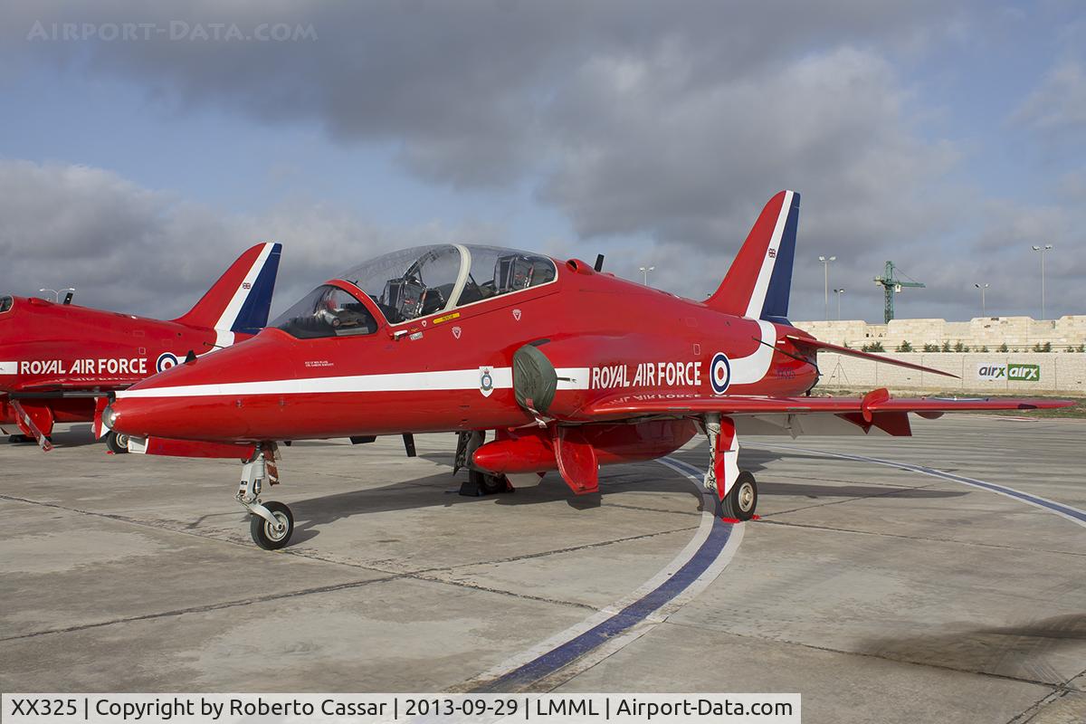 XX325, 1980 Hawker Siddeley Hawk T.1 C/N 169/312150, Malta International Airshow 2013
