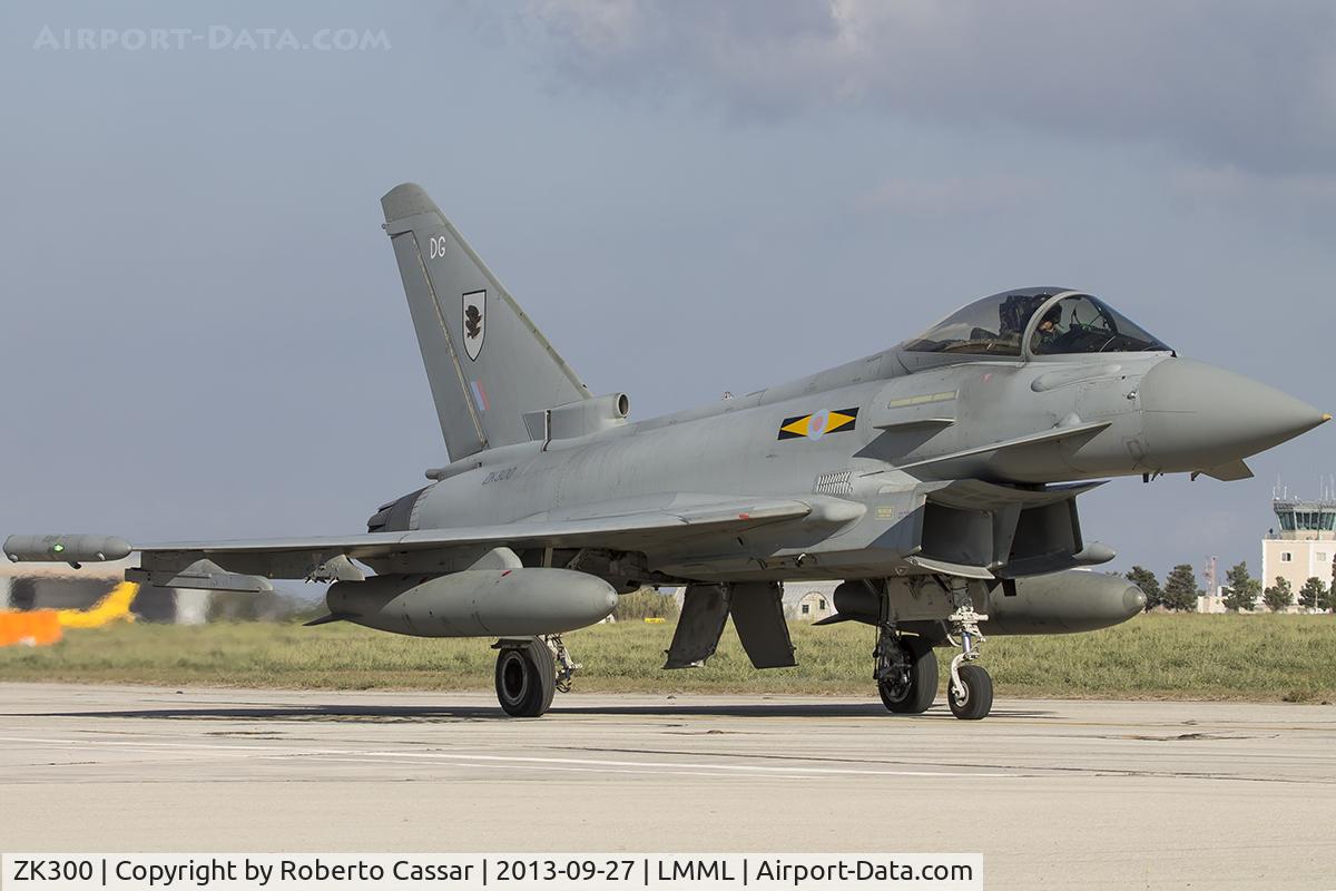 ZK300, 2009 Eurofighter EF-2000 Typhoon FGR.4 C/N BS052, Malta International Airshow 2013