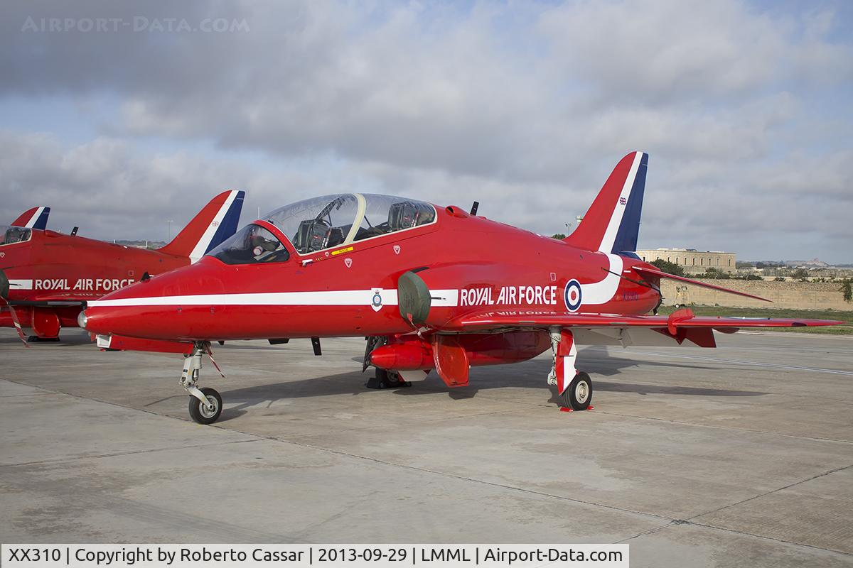XX310, 1980 Hawker Siddeley Hawk T.1W C/N 145/312135, Malta International Airshow 2013