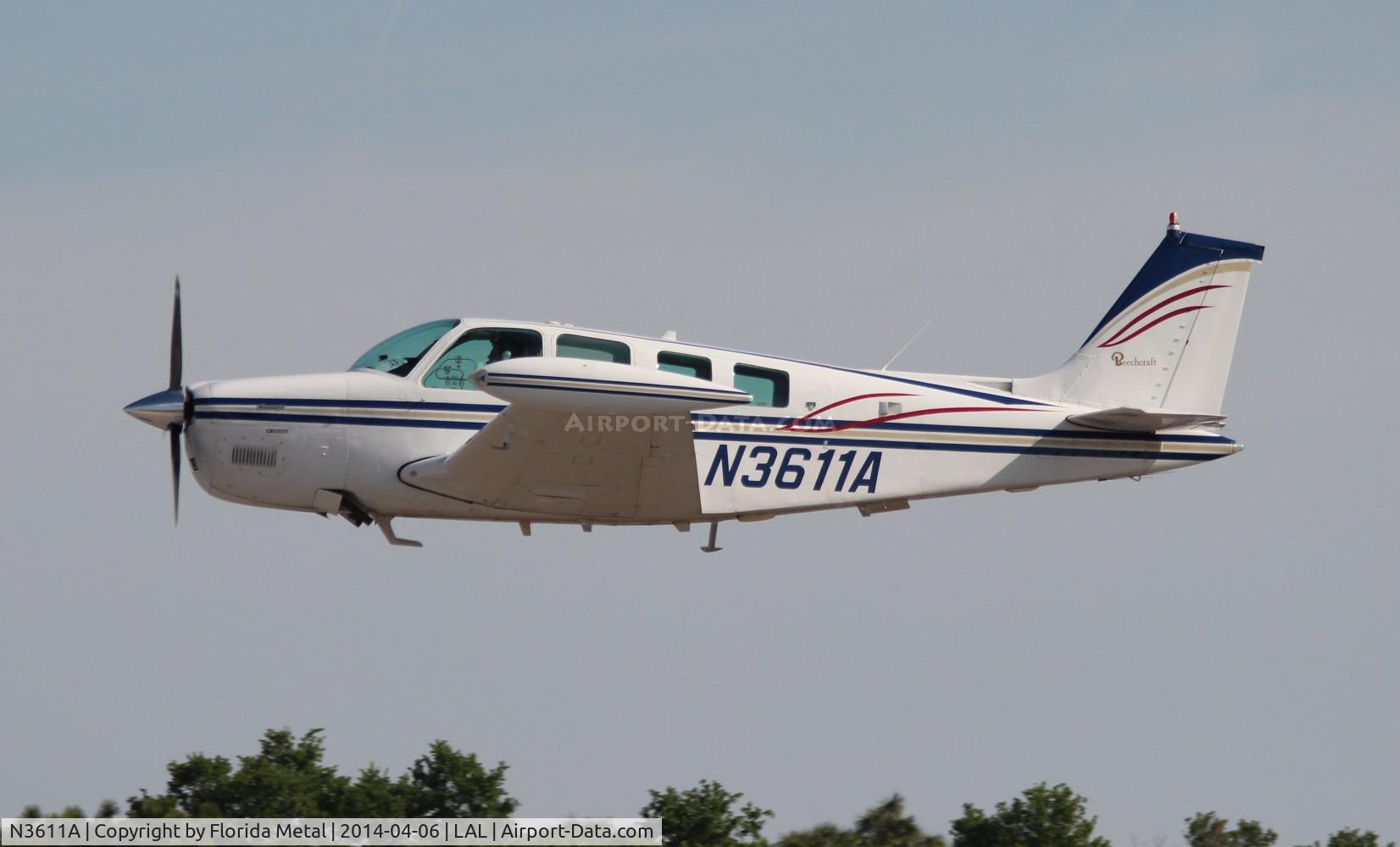 N3611A, 1979 Beech A36 Bonanza 36 C/N E-1472, Beech A36 Bonanza
