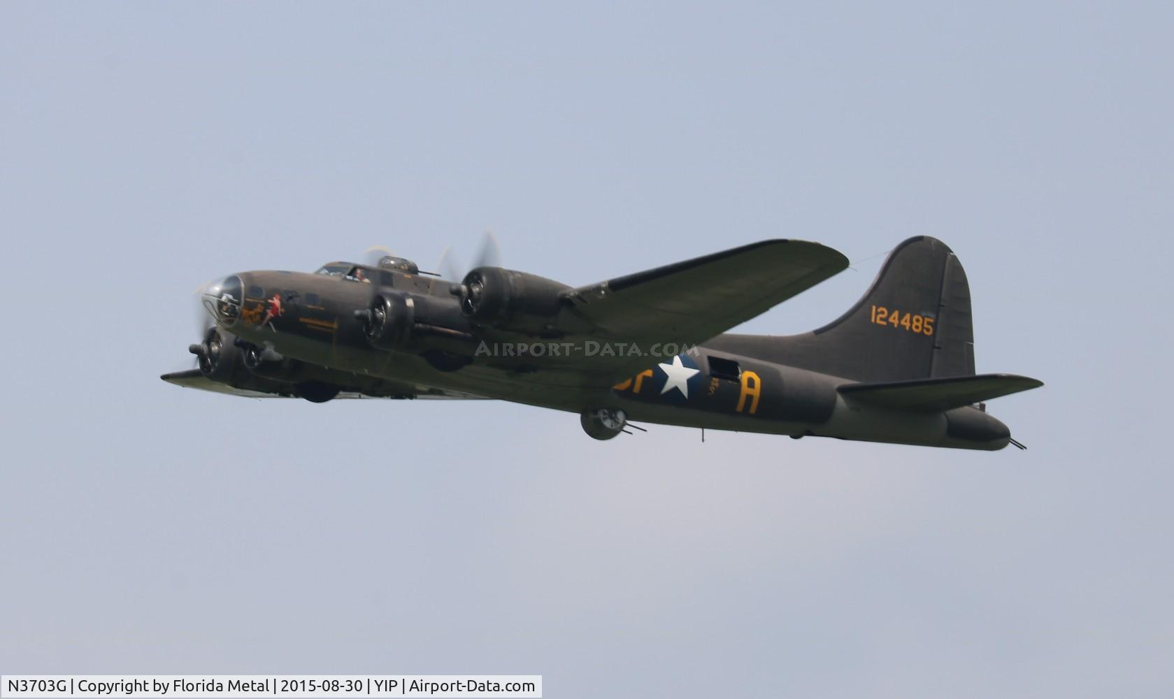 N3703G, 1945 Boeing B-17G Flying Fortress C/N 44-83546-A, Memphis Belle