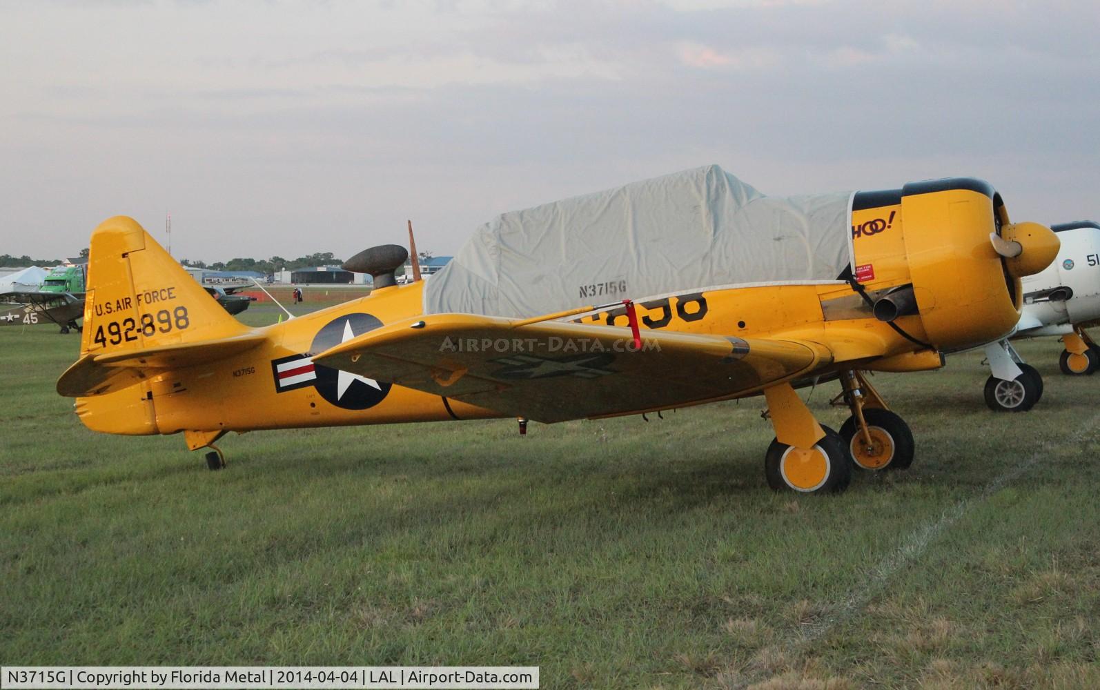 N3715G, 1949 North American AT-6G Texan C/N 168-2 (49-2898), AT-6G