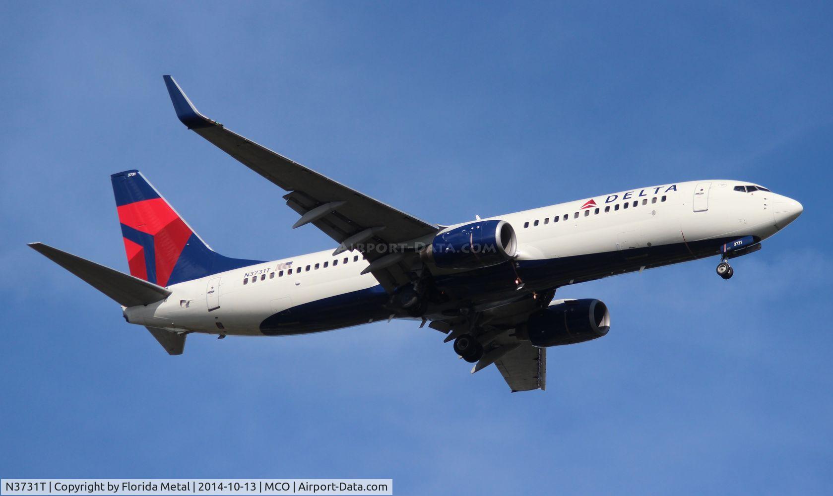 N3731T, 2000 Boeing 737-832 C/N 30775, Delta 737-800