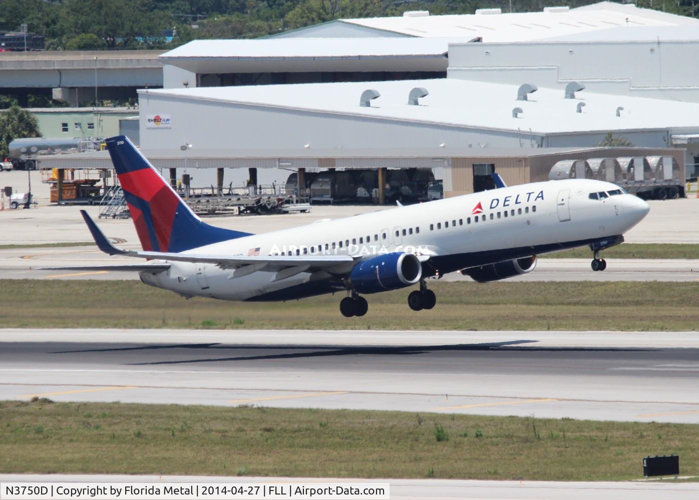 N3750D, 2001 Boeing 737-832 C/N 32375, Delta