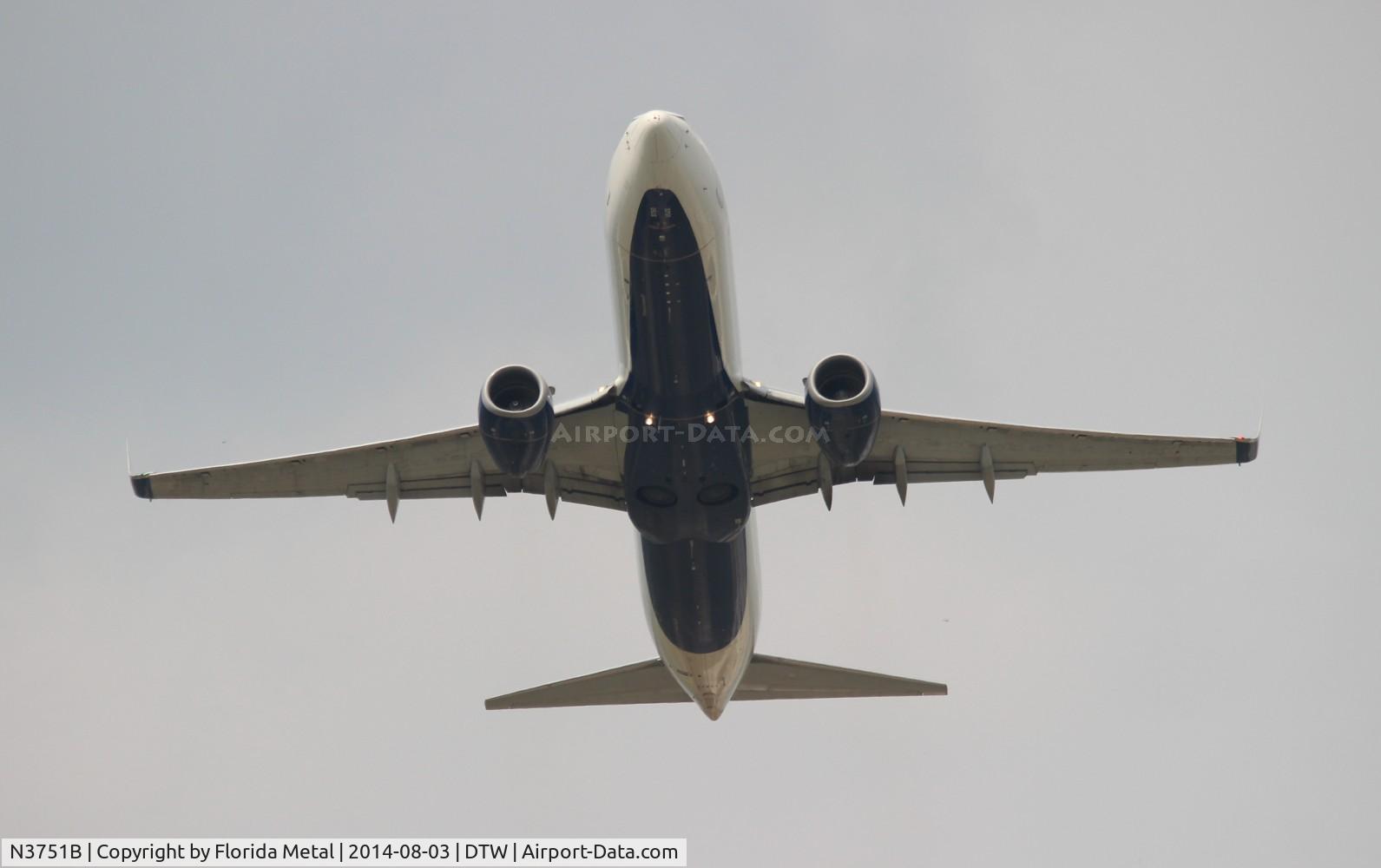 N3751B, 2001 Boeing 737-832 C/N 30491, Delta