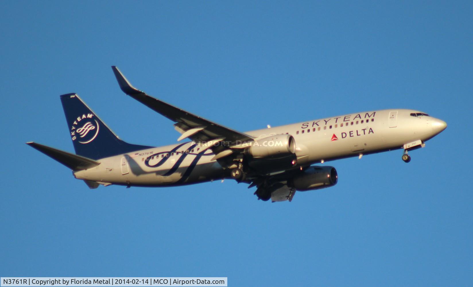 N3761R, 2001 Boeing 737-832 C/N 29628, Delta