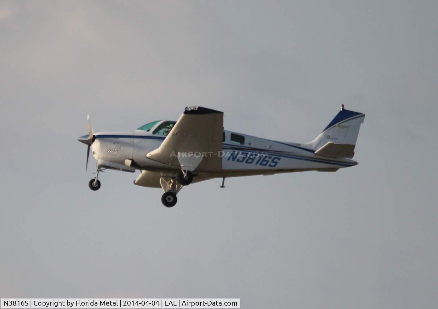 N3816S, 1981 Beech A36 Bonanza 36 C/N E-1806, Beech A36