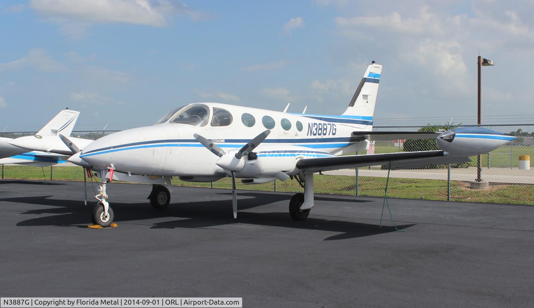 N3887G, 1979 Cessna 340A C/N 340A0222, Cessna 340A