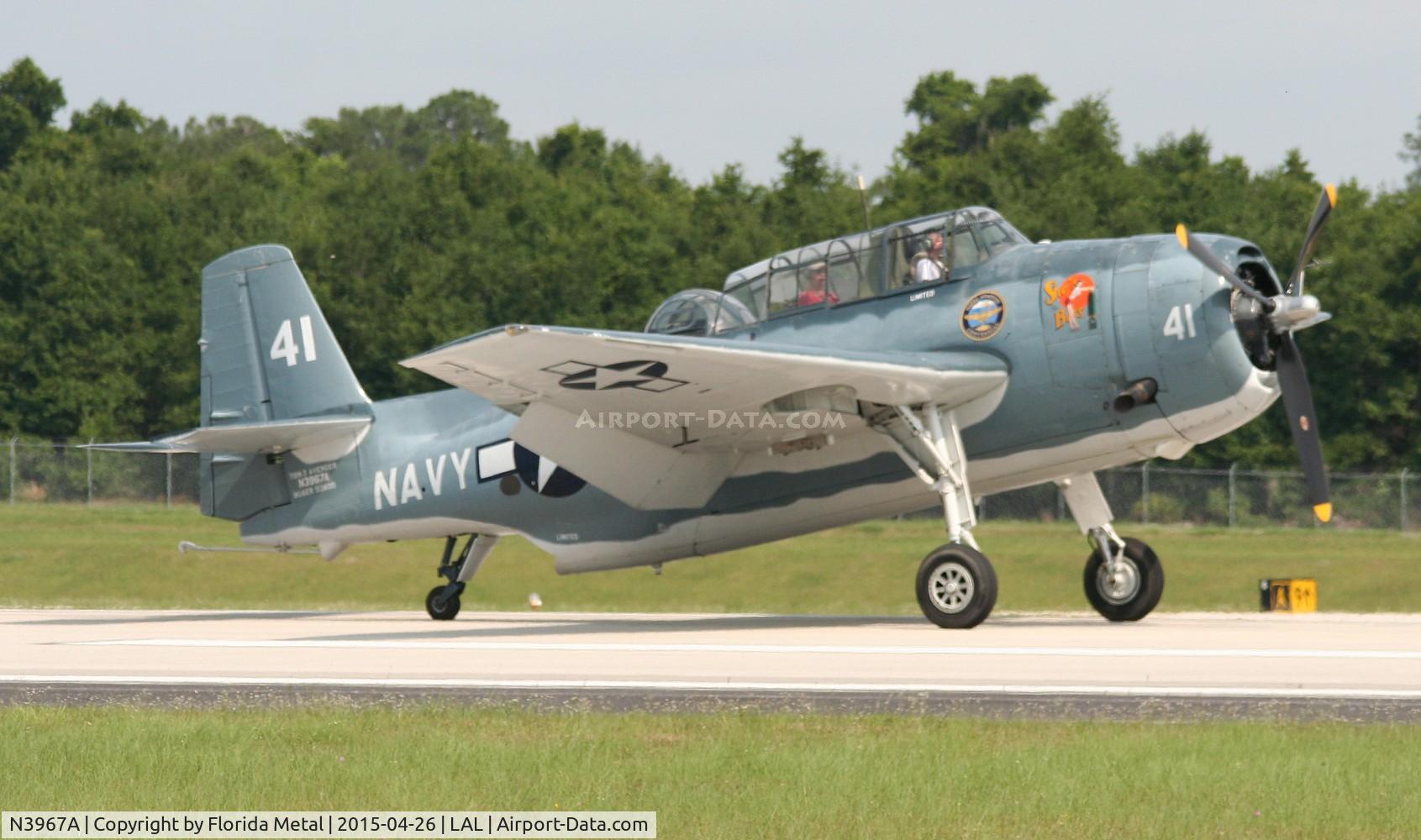 N3967A, 1945 Grumman TBM-3U Avenger C/N 53835, TBM Avenger